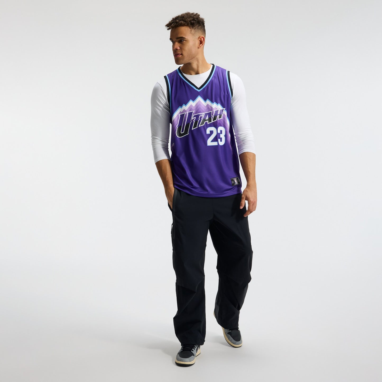 Men's Utah Jazz Lauri Markkanen Fanatics Purple Fast Break Replica Jersey - Icon Edition