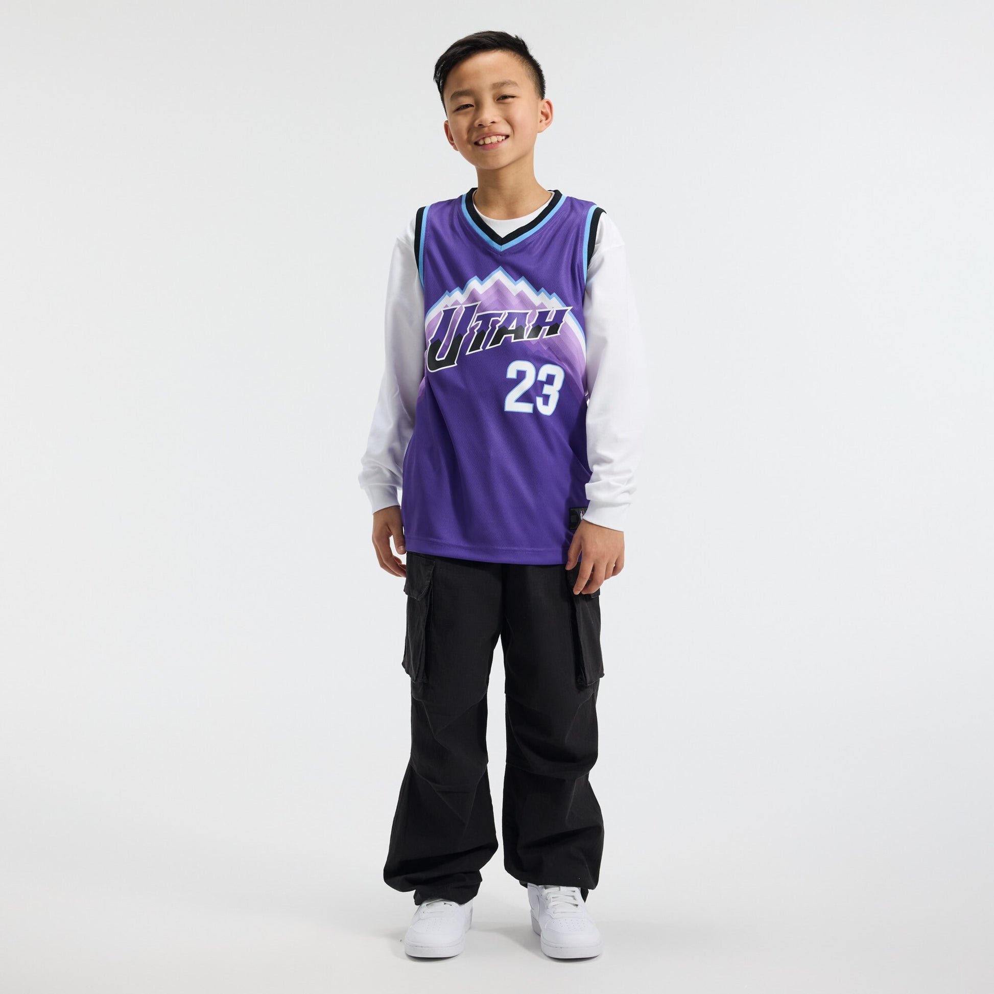 Youth Utah Jazz Lauri Markkanen Fanatics Purple Fast Break Replica Jersey - Icon Edition