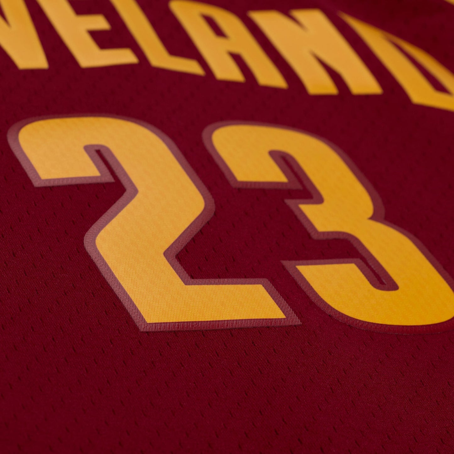 Men's Cleveland Cavaliers LeBron James Mitchell & Ness Wine 2015-16 Swingman Jersey