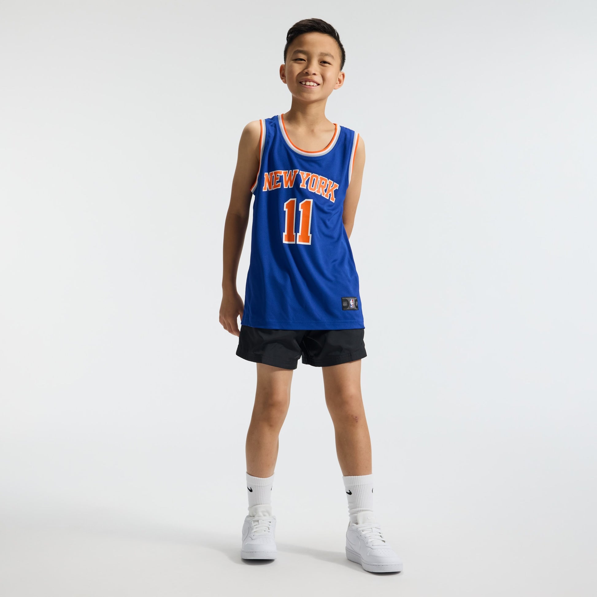 Youth New York Knicks Jalen Brunson Fanatics Blue Fast Break Replica Player Jersey - Icon Edition