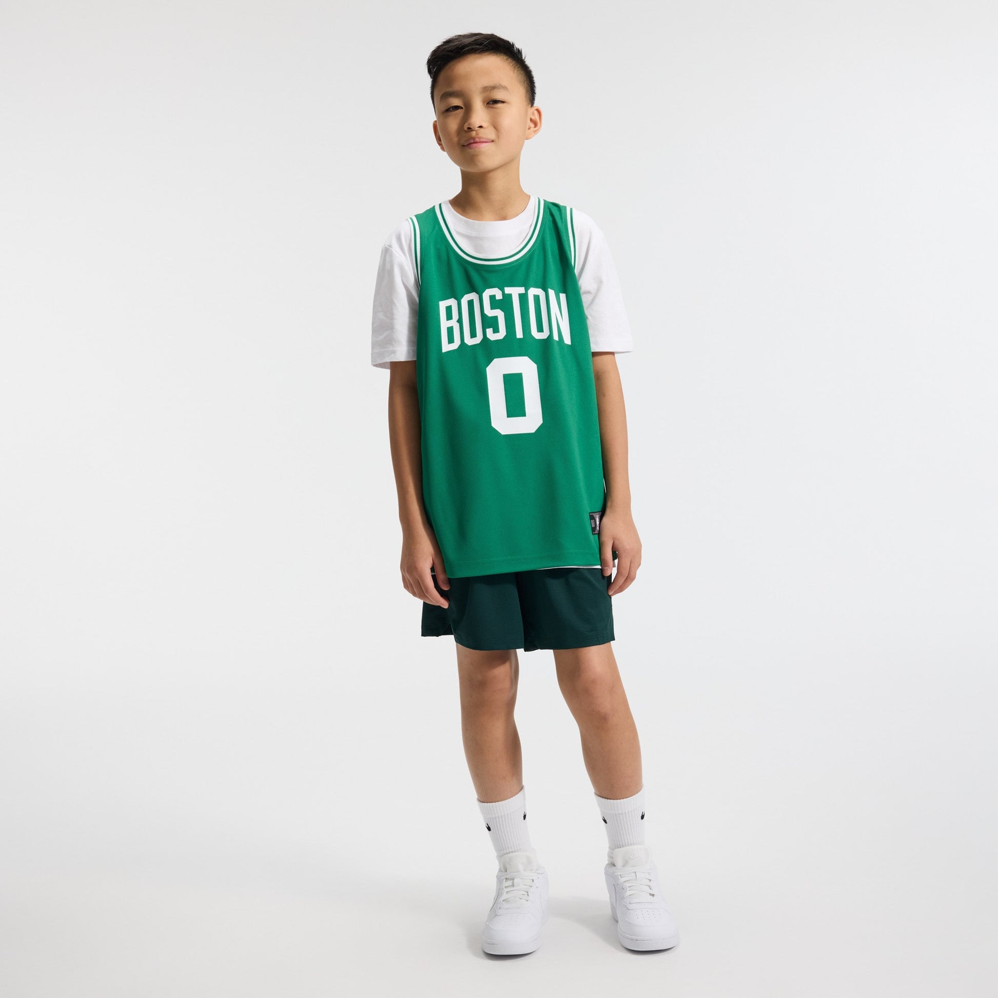 Youth Boston Celtics Jayson Tatum Fanatics Kelly Green Fast Break Replica Player Jersey - Icon Edition