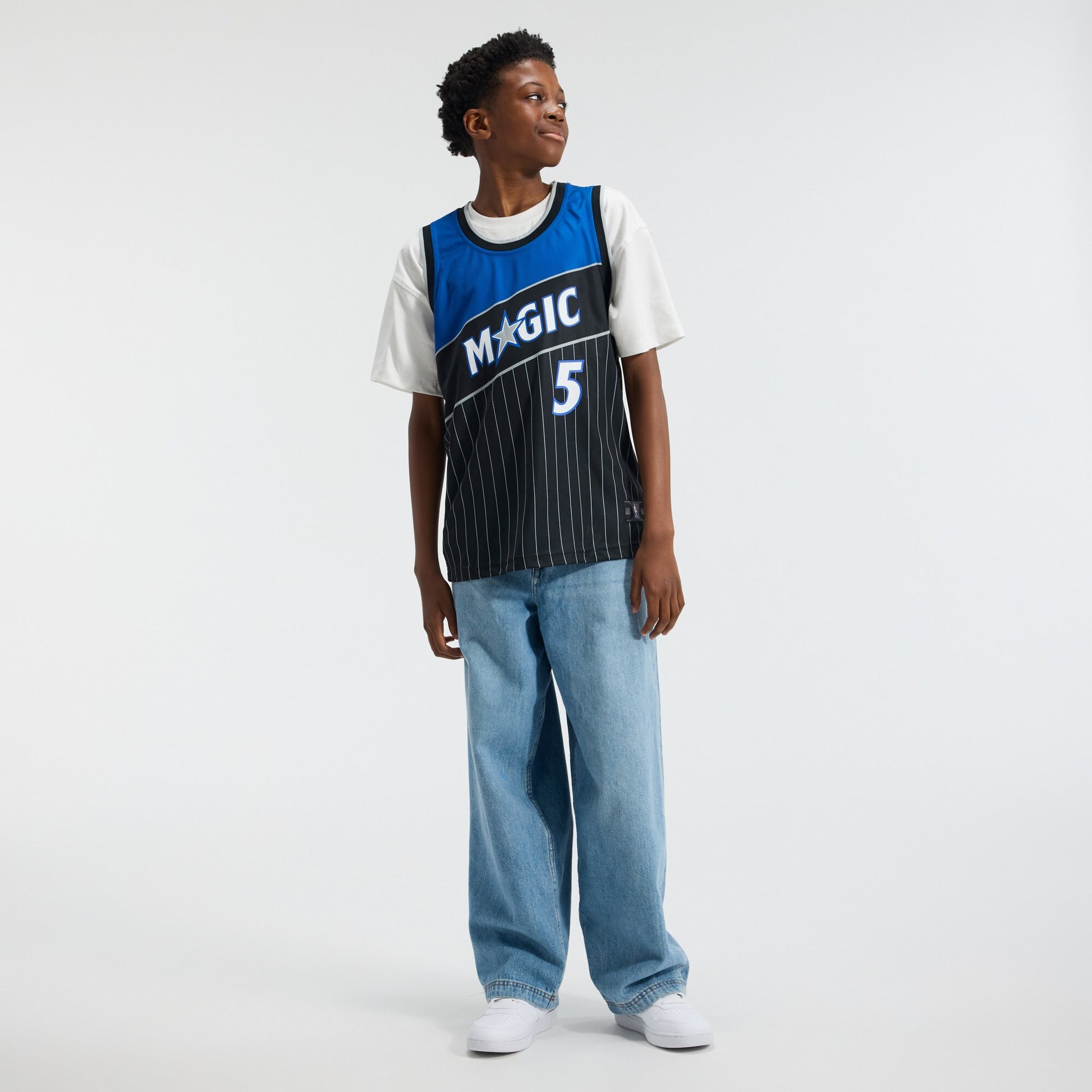 Youth Orlando Magic Paolo Banchero Fanatics Black Fast Break Jersey - Statement Edition