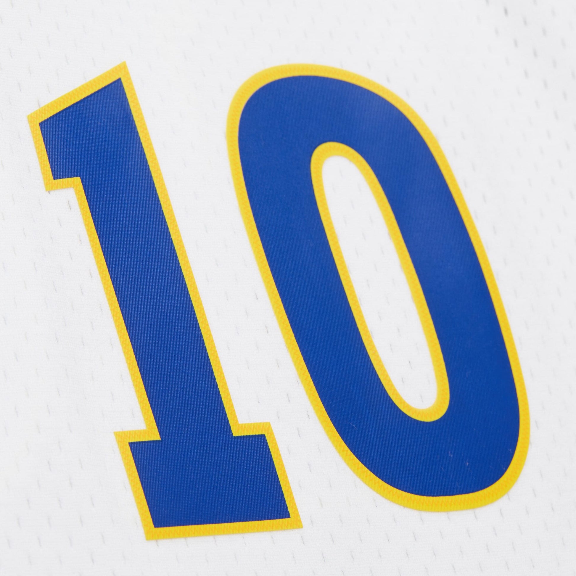 Men's Golden State Warriors Tim Hardaway Mitchell & Ness White Hardwood Classics 1990/91 Swingman Jersey