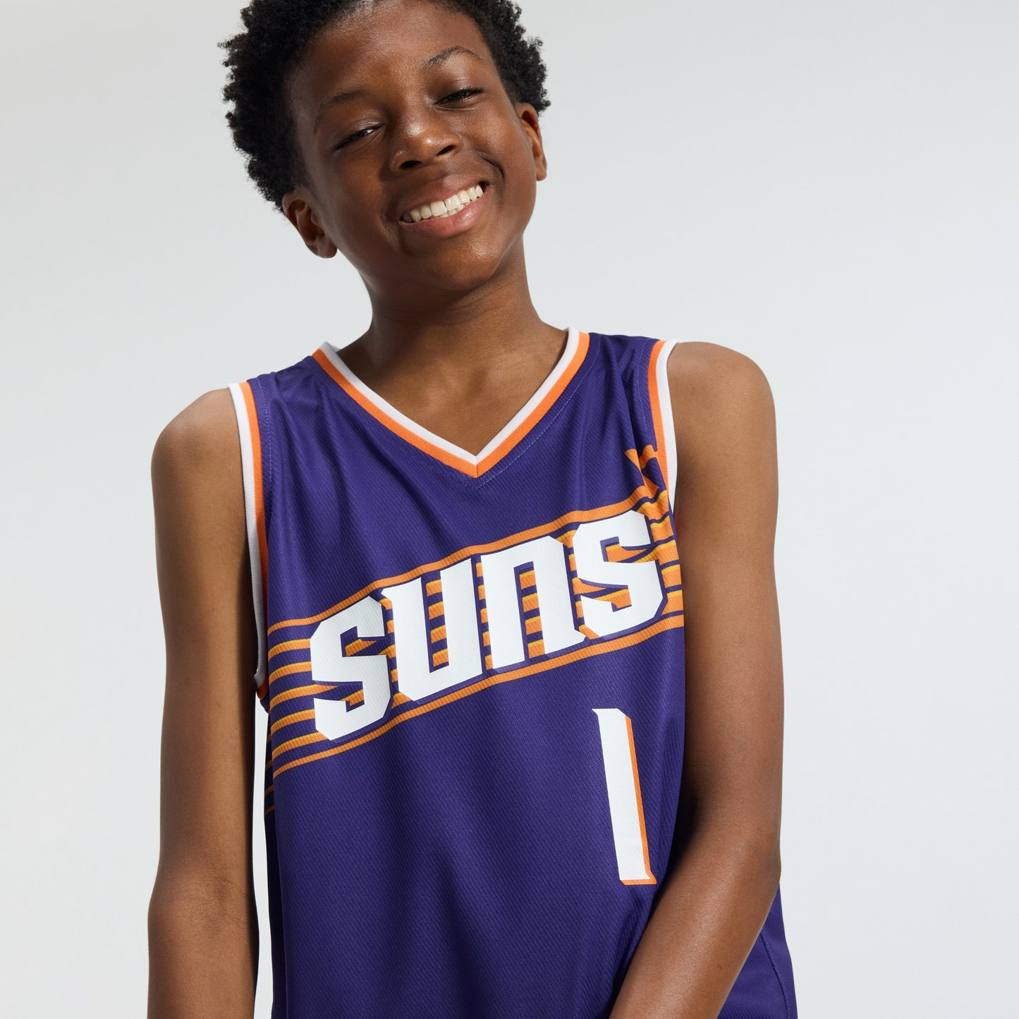 Youth Phoenix Suns Devin Booker Fanatics Purple Fast Break Replica Player Jersey - Icon Edition