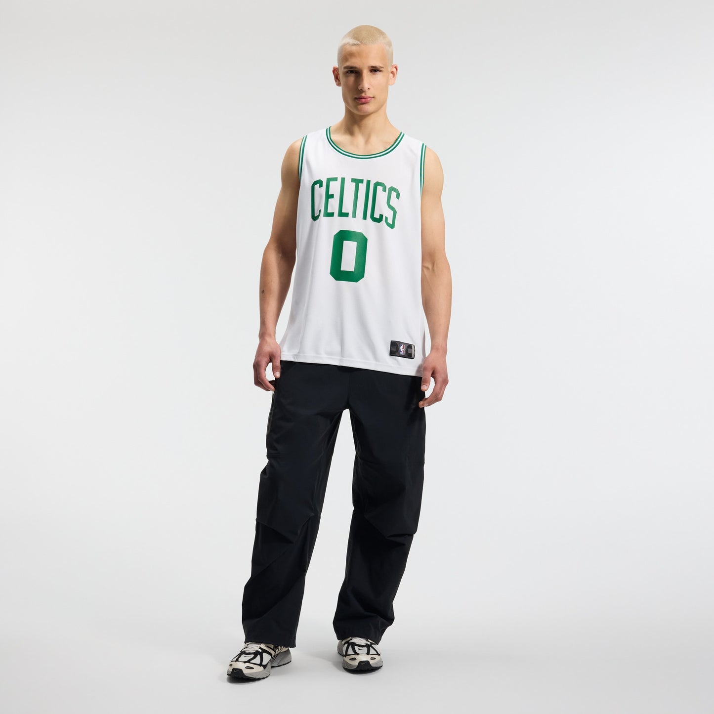 Men's Boston Celtics Jayson Tatum Fanatics White Fast Break Replica Player Jersey - Association Edition