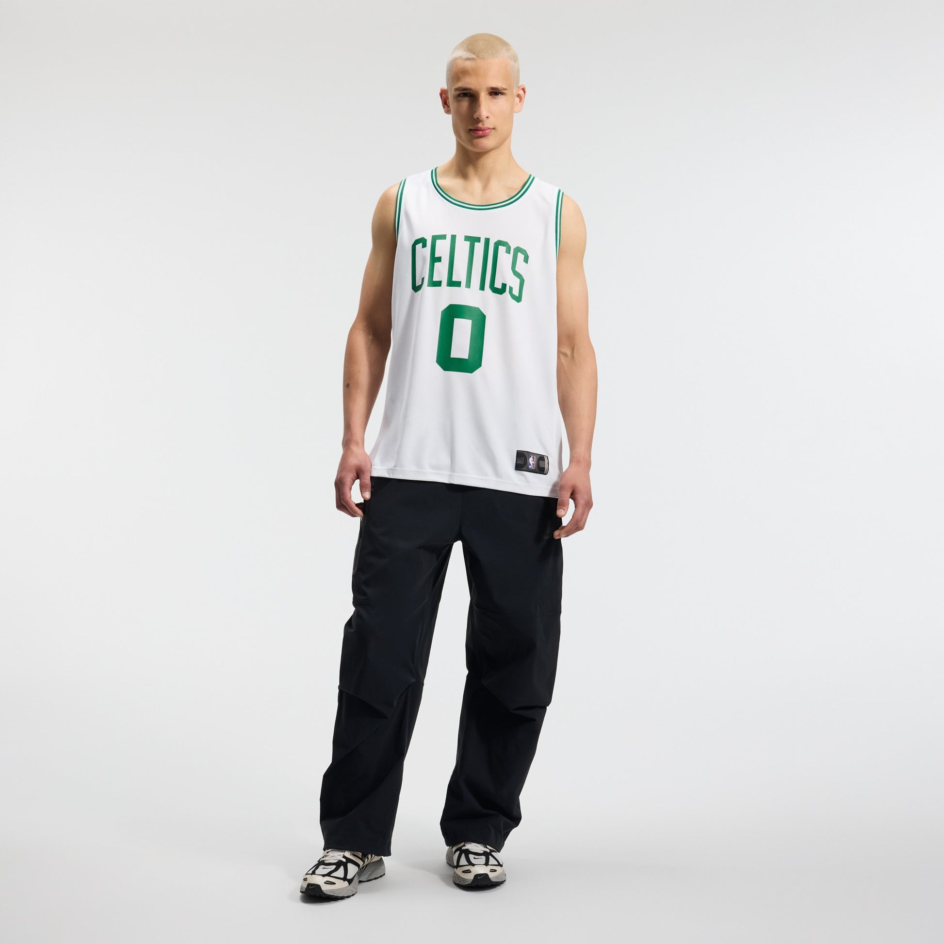 Men's Boston Celtics Jayson Tatum Fanatics White Fast Break Replica Player Jersey - Association Edition