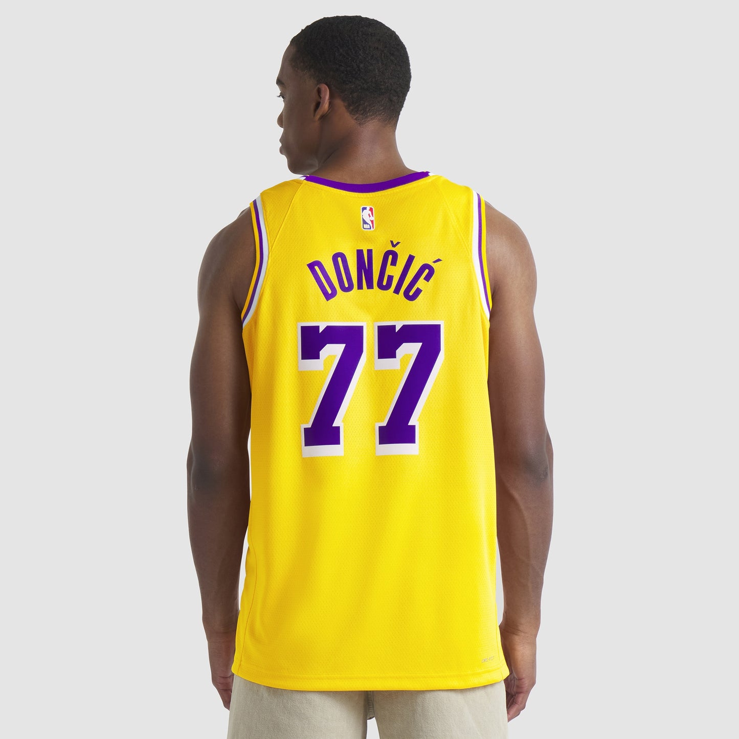 Unisex Los Angeles Lakers Luka Dončić Nike Gold Swingman Jersey - Icon Edition