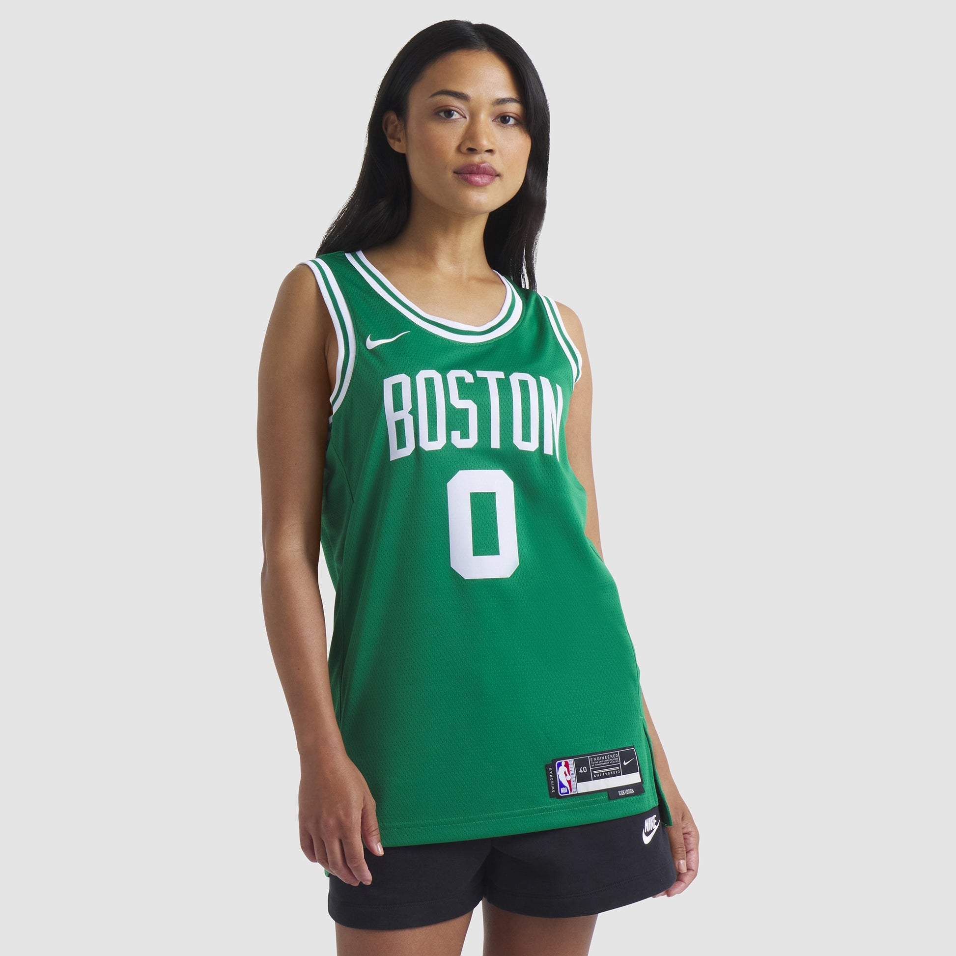 Unisex Boston Celtics Jayson Tatum Nike Kelly Green Swingman Jersey - Icon Edition
