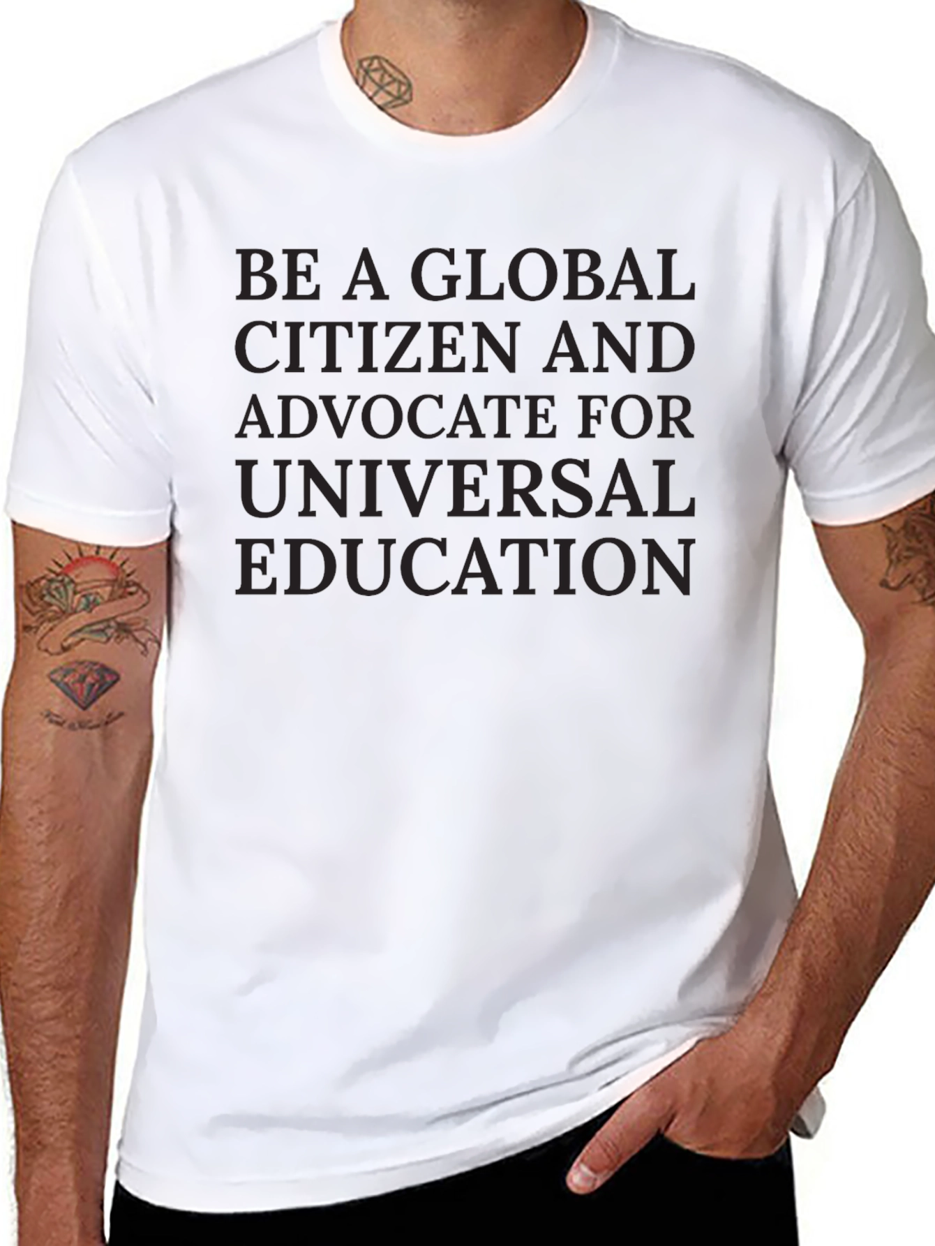 Global Citizen Tee - Advocate for Universal Education