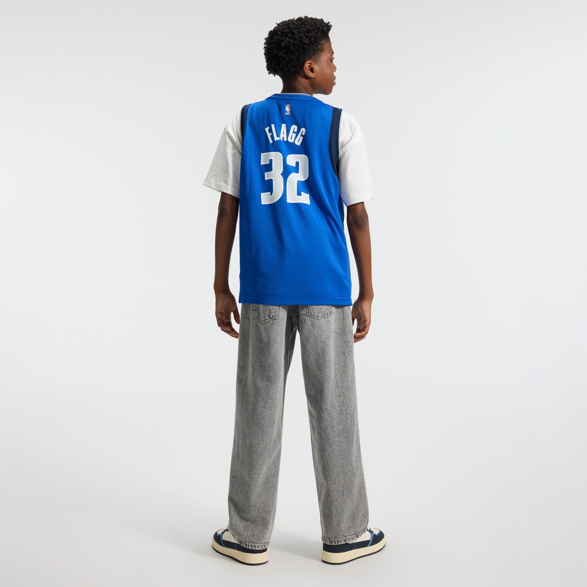 Youth Dallas Mavericks Cooper Flagg Fanatics Blue 2025 NBA Draft First Round Pick Fast Break Replica Jersey - Icon Edition