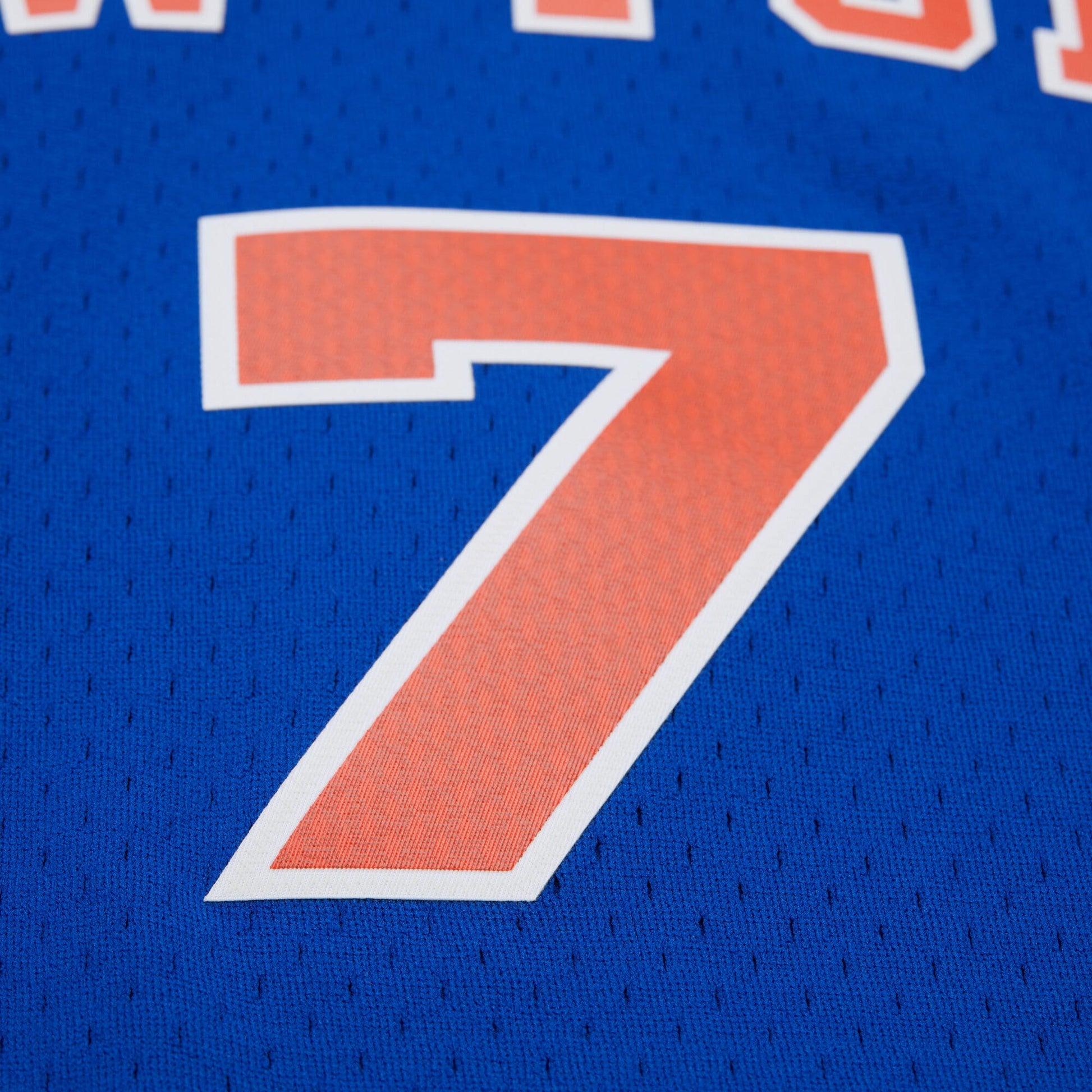 Men's New York Knicks Carmelo Anthony Mitchell & Ness Blue 2010/11 Swingman Jersey