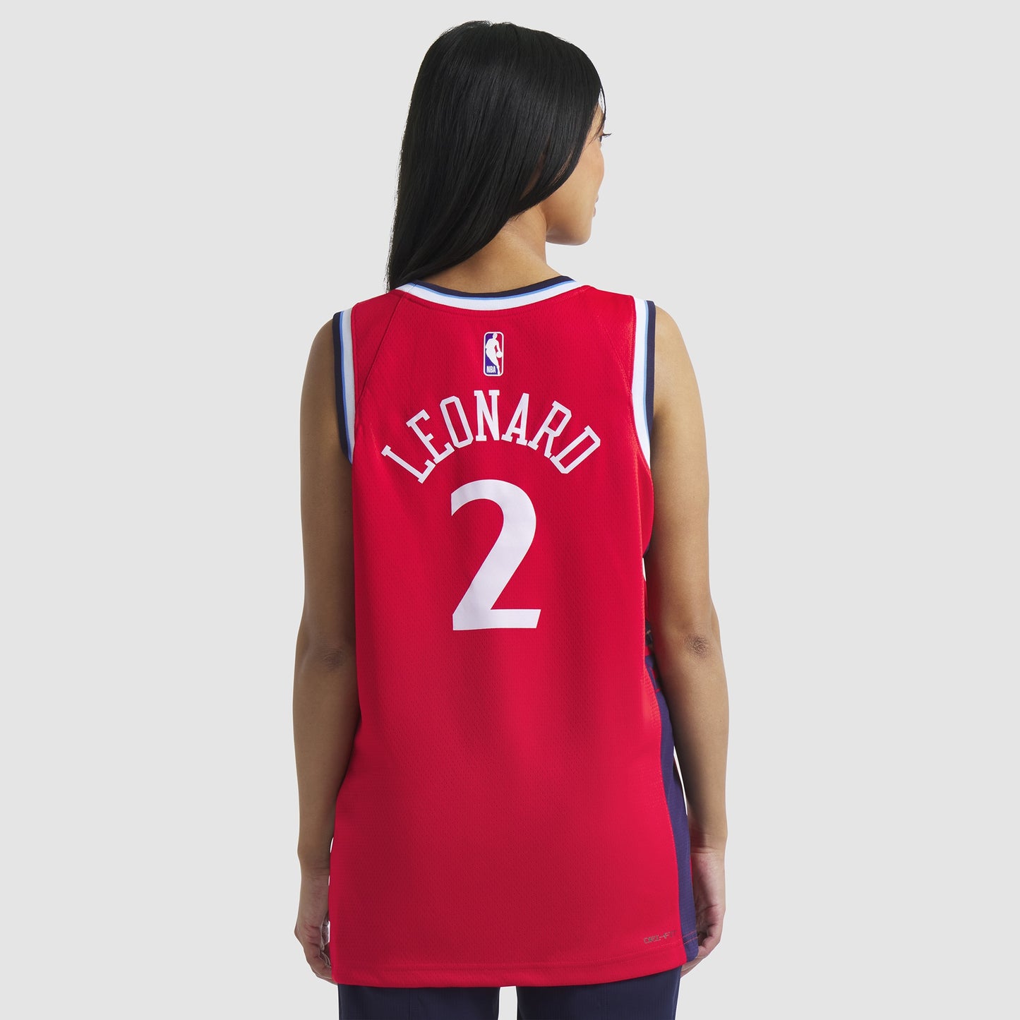 Unisex LA Clippers Kawhi Leonard Jordan Brand Red 2024/25 Swingman Jersey - Statement Edition