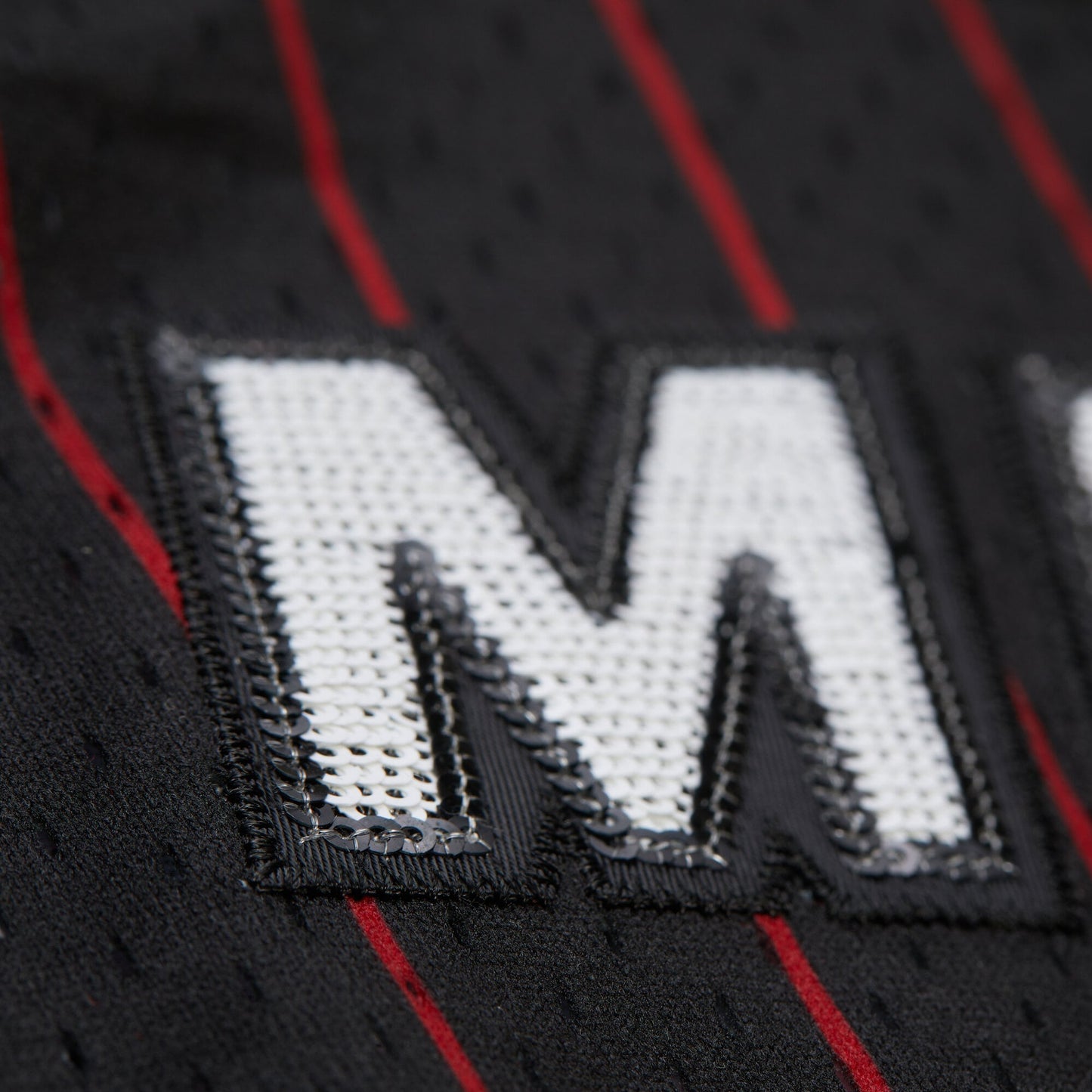Women's Miami Heat Dwyane Wade Mitchell & Ness x DANNIJO Black Fashion Cropped Basketball Jersey