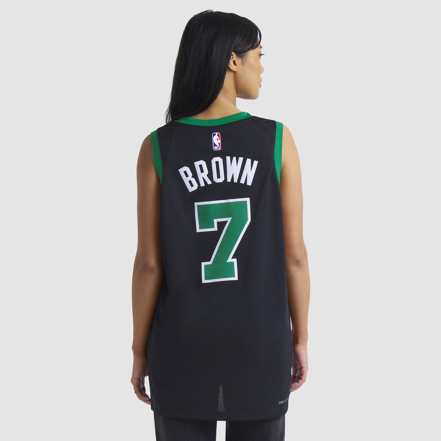 Unisex Boston Celtics Jaylen Brown Jordan Brand Black Swingman Jersey - Statement Edition