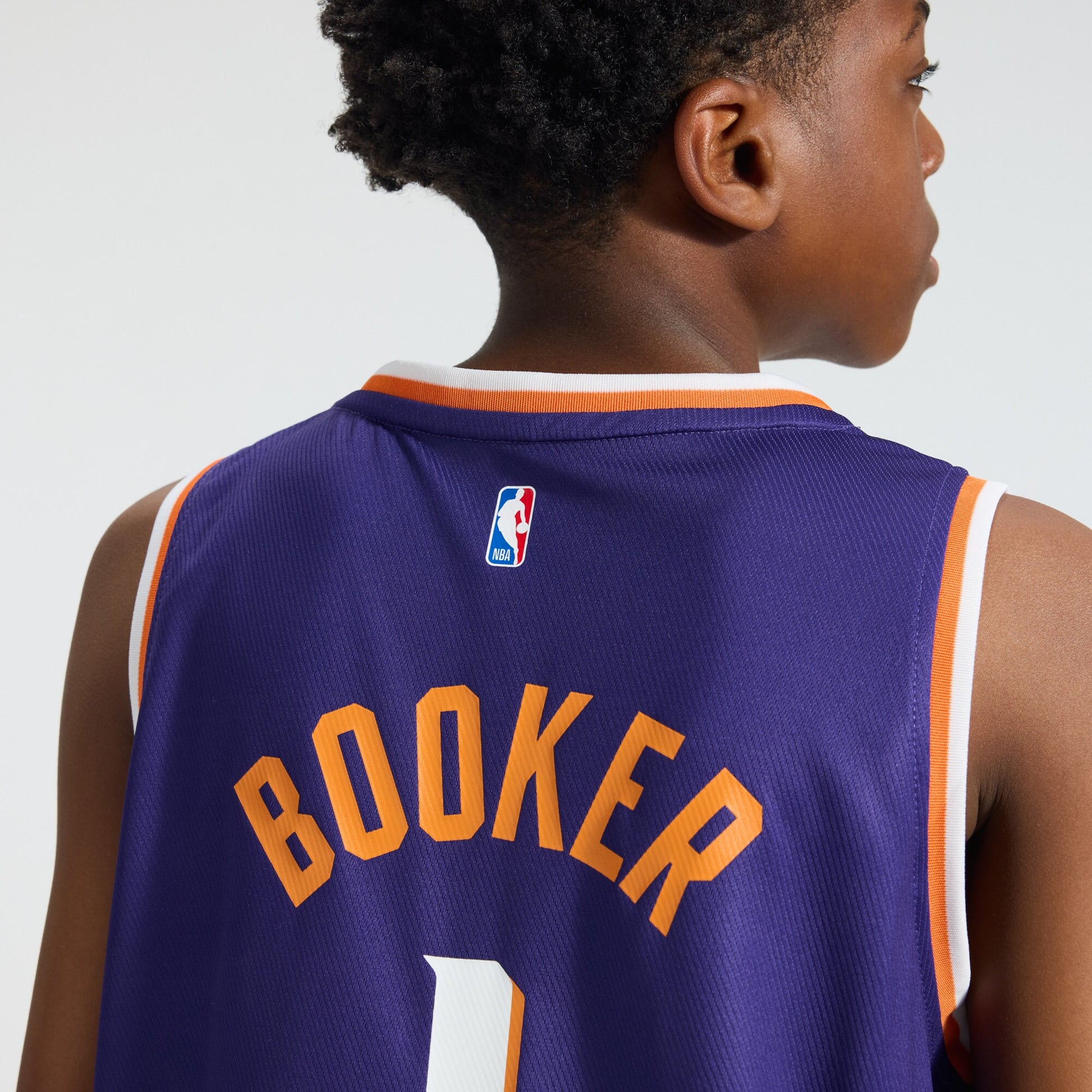 Youth Phoenix Suns Devin Booker Fanatics Purple Fast Break Replica Player Jersey - Icon Edition
