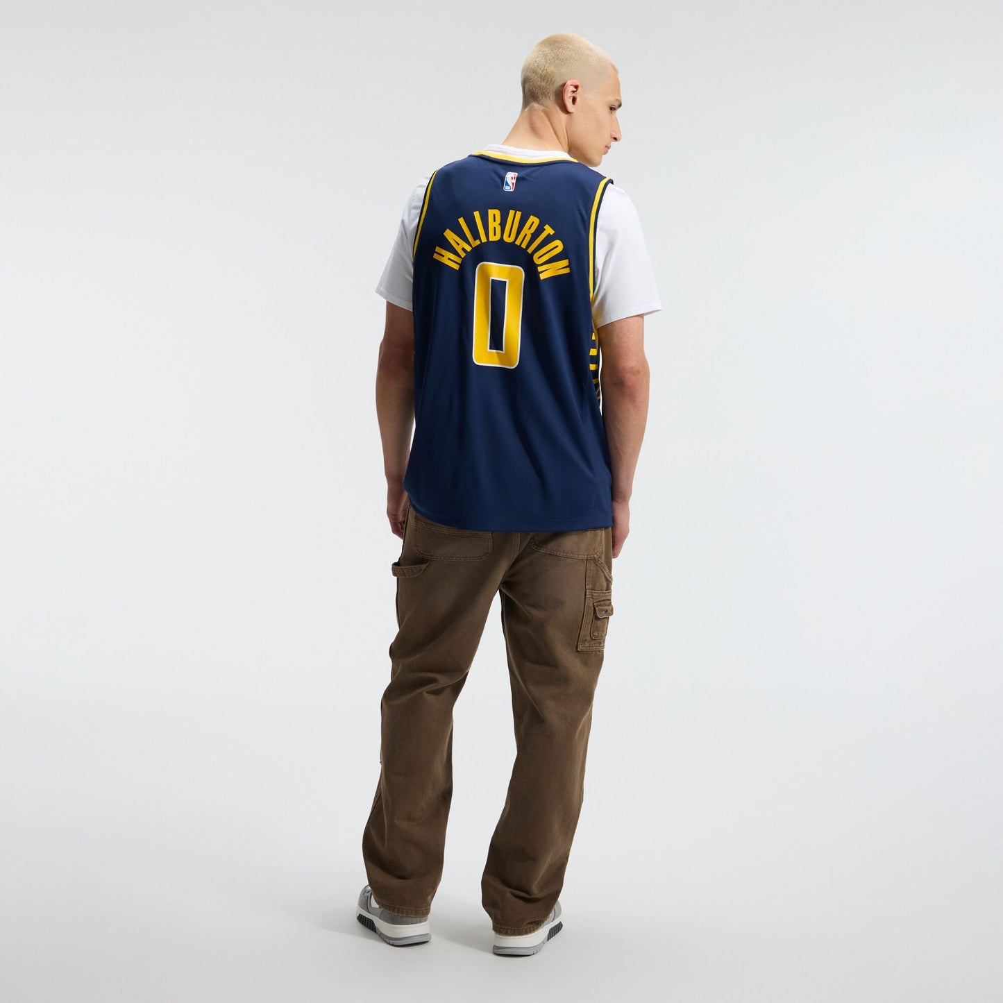 Men's Indiana Pacers Tyrese Haliburton Fanatics Navy Fast Break Replica Jersey - Icon Edition