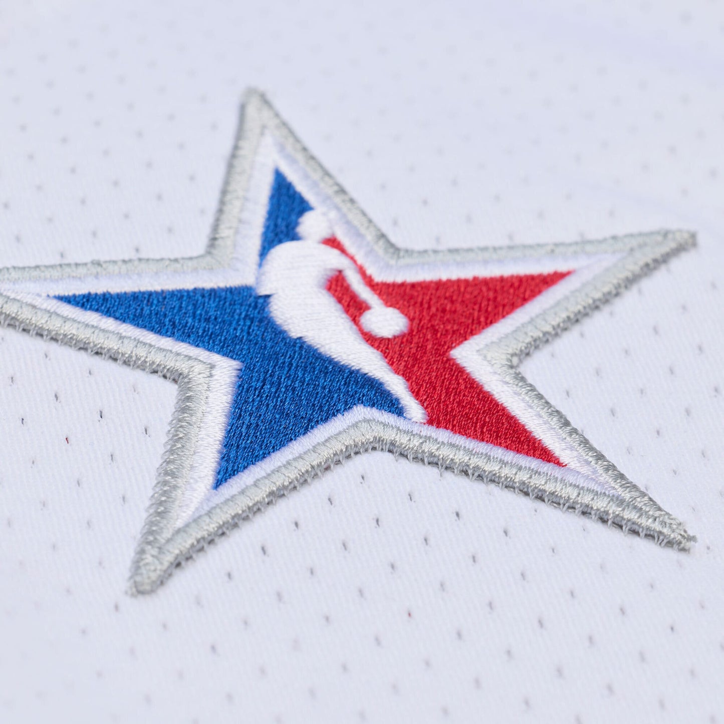 Men's 2006 NBA All-Star Game LeBron James Mitchell & Ness White/Blue Authentic Jersey