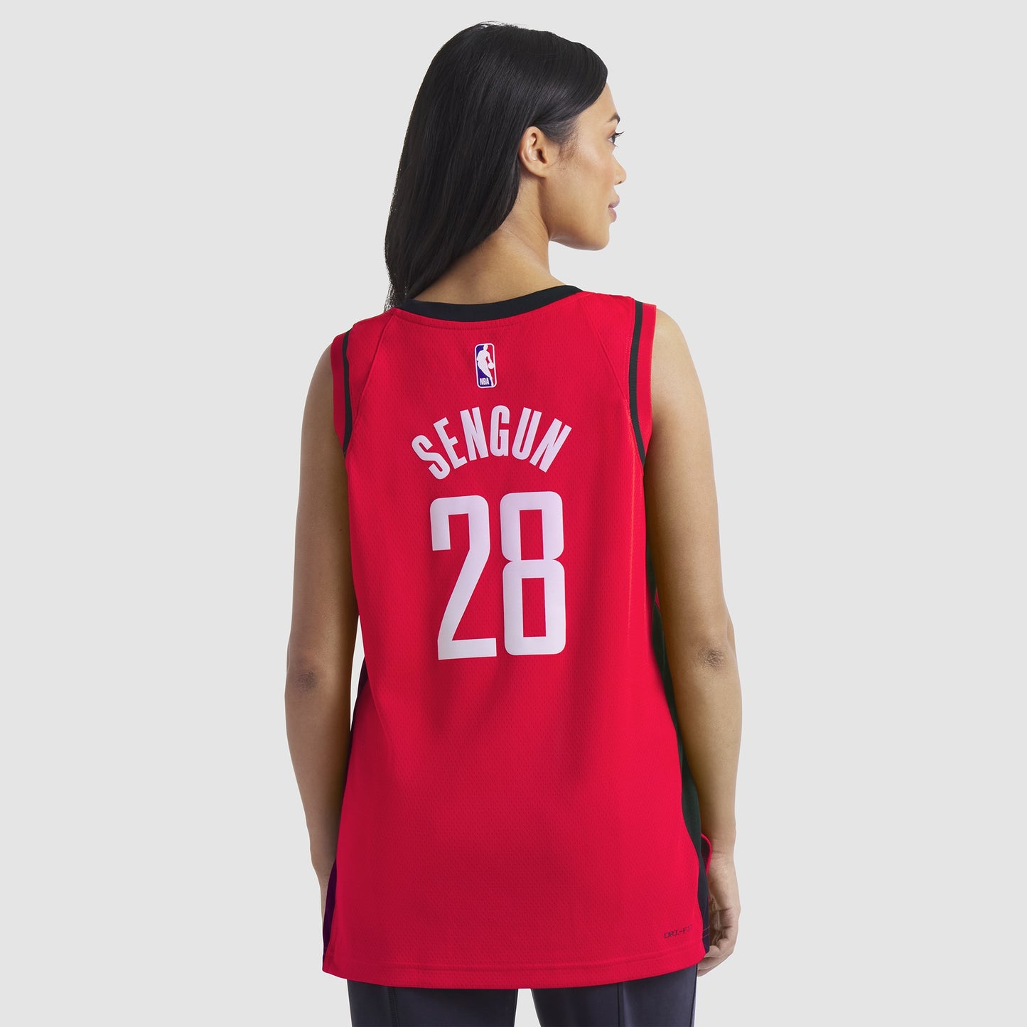 Unisex Houston Rockets Alperen Sengun Nike Red Swingman Jersey - Icon Edition