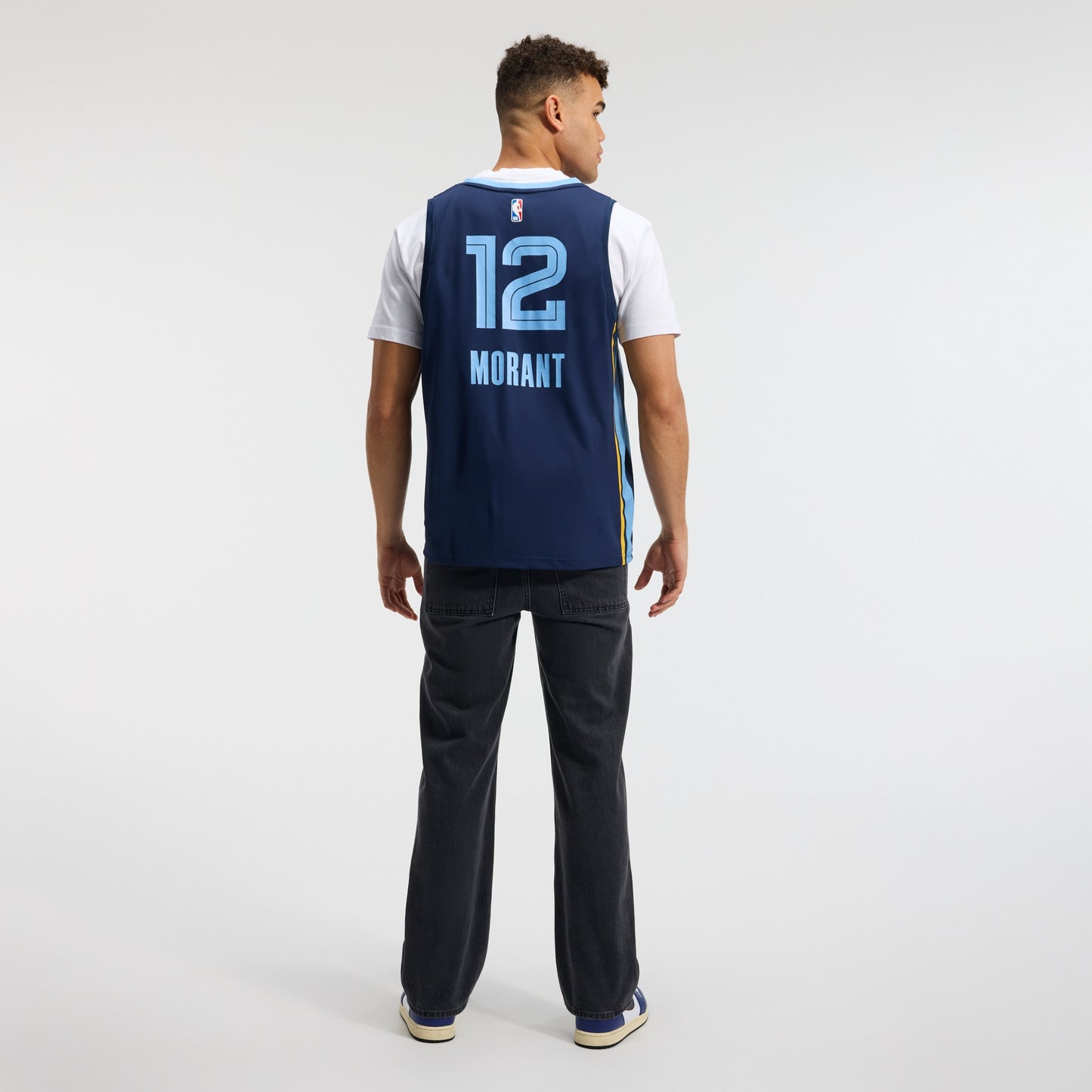 Men's Memphis Grizzlies Ja Morant Fanatics Navy Fast Break Replica Player Jersey - Icon Edition