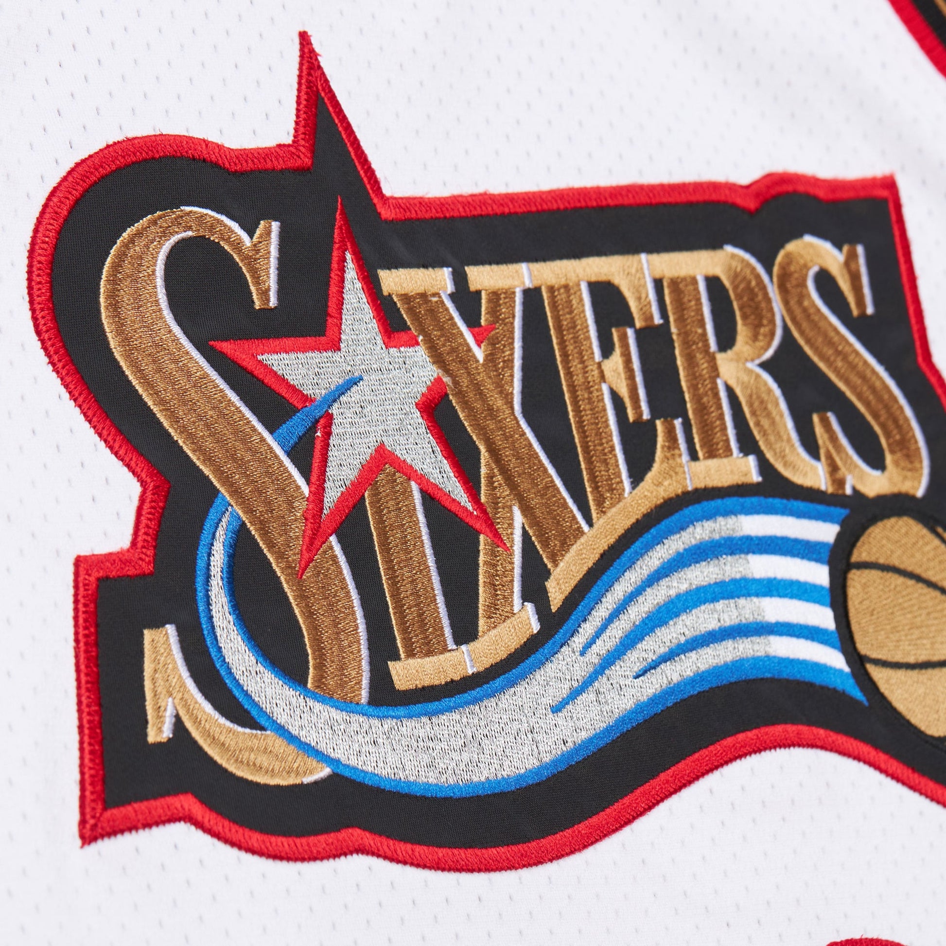 Men's Philadelphia 76ers Allen Iverson Mitchell & Ness White 2000 NBA All-Star Game Authentic Jersey