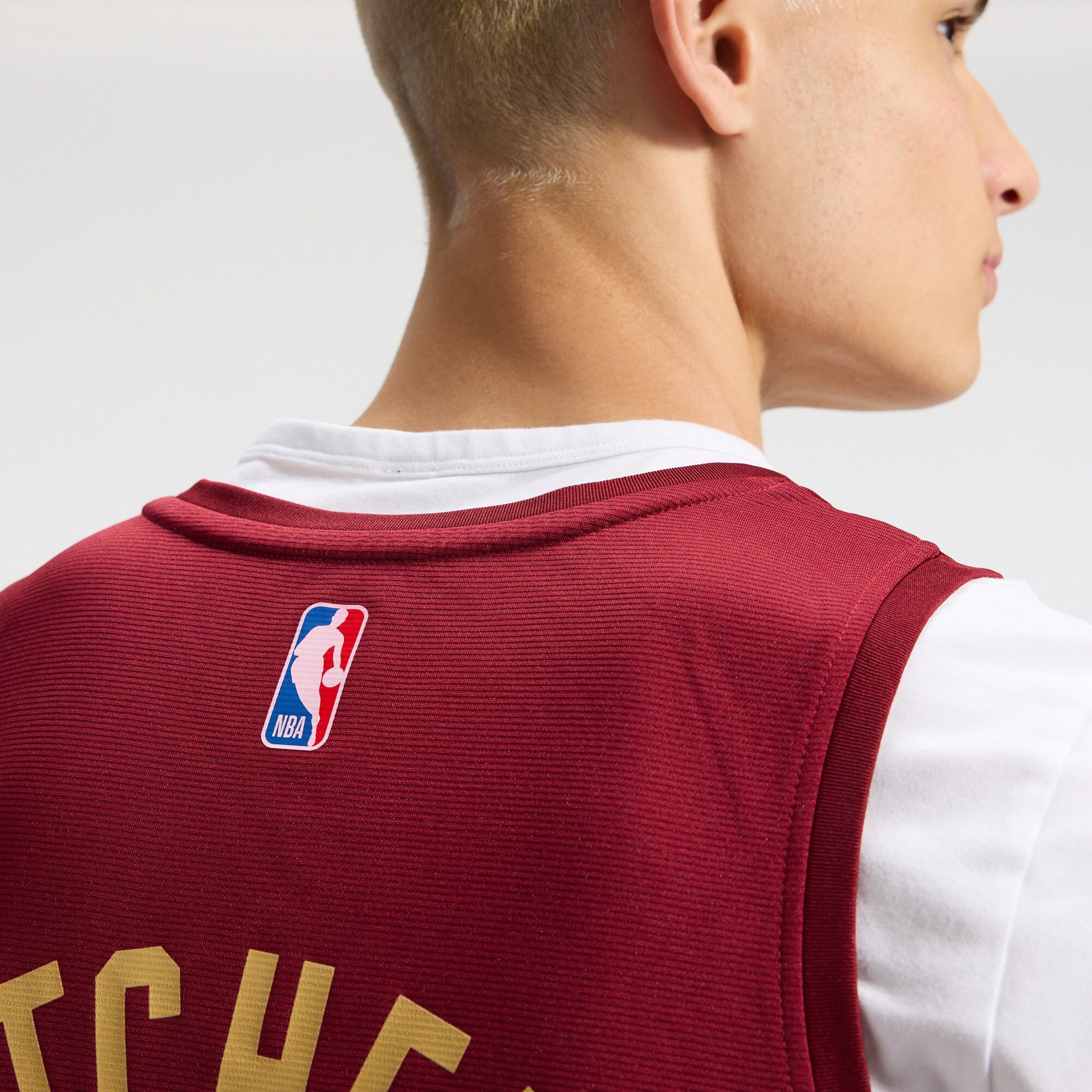 Men's Cleveland Cavaliers Donovan Mitchell Fanatics Wine Fast Break Replica Jersey - Icon Edition