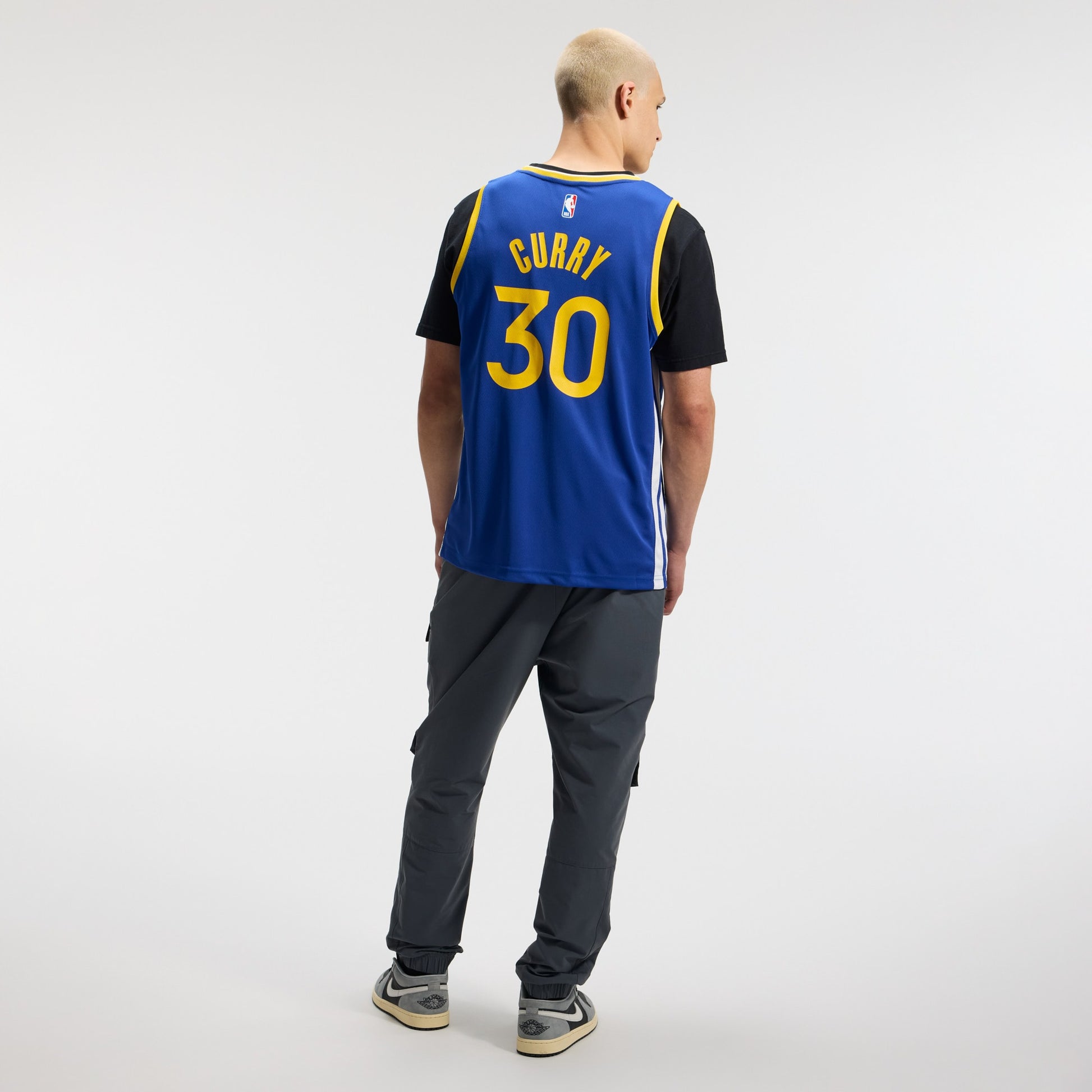Men's Golden State Warriors Stephen Curry Fanatics Royal Fast Break Replica Jersey - Icon Edition