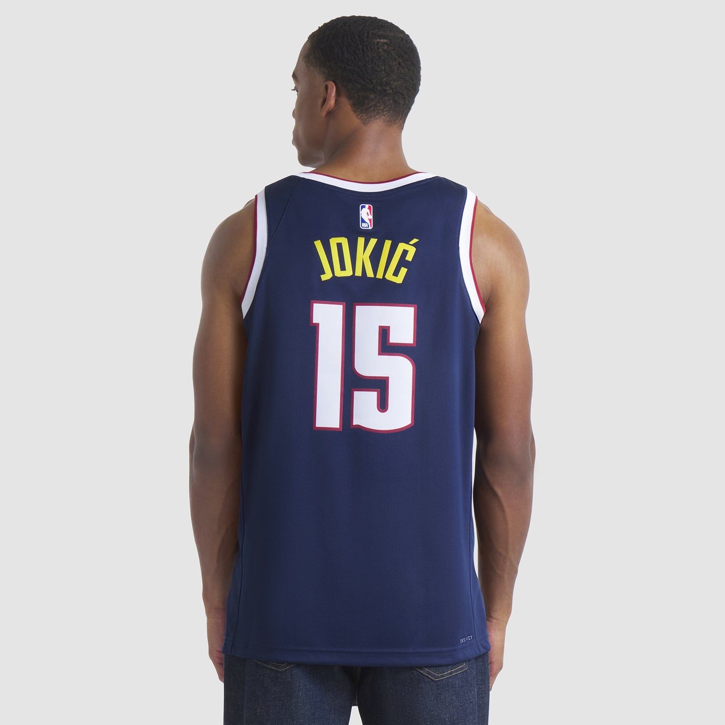 Unisex Denver Nuggets Nikola Jokic Nike Navy Swingman Jersey - Icon Edition