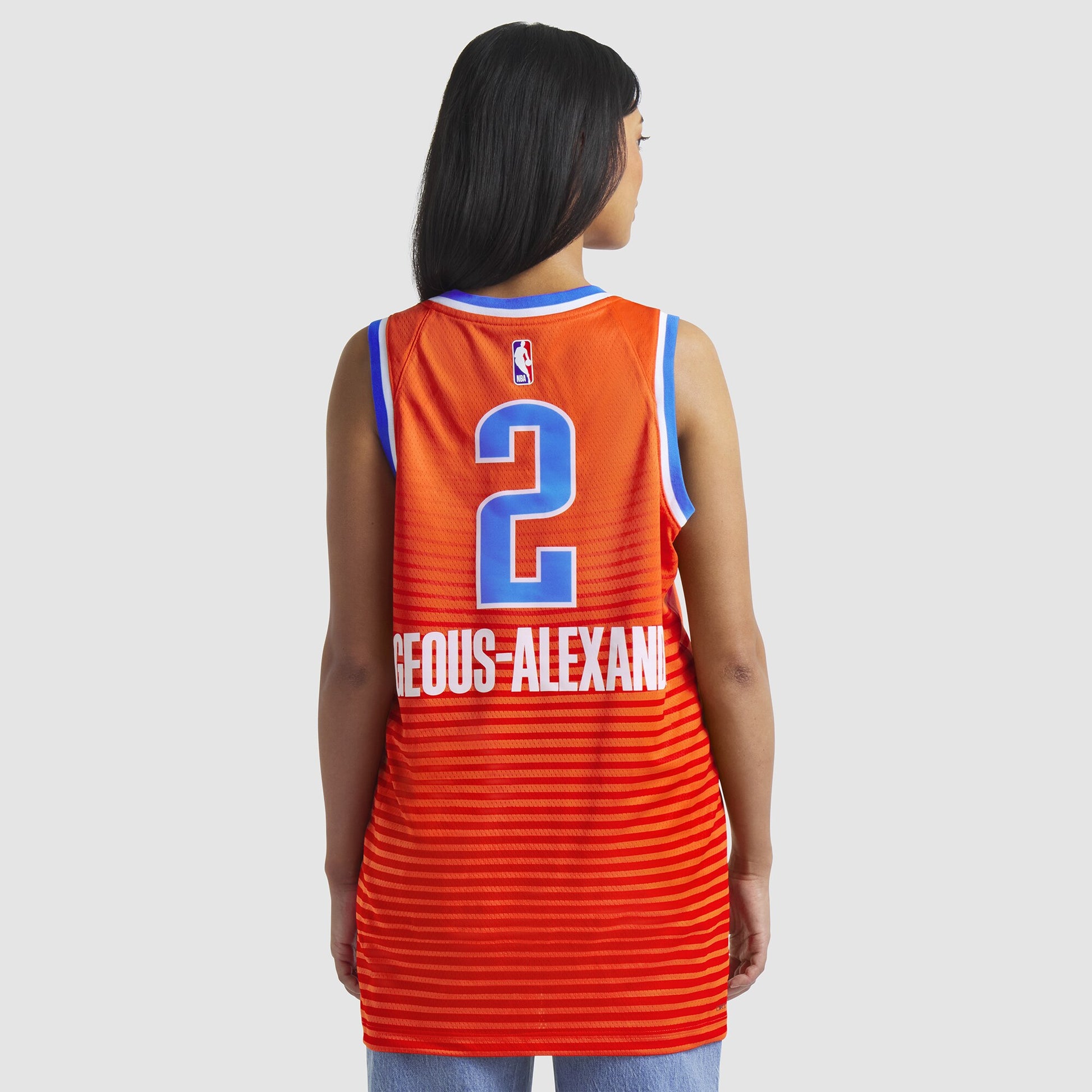 Unisex Oklahoma City Thunder Shai Gilgeous-Alexander Jordan Brand Orange Swingman Jersey - Statement Edition