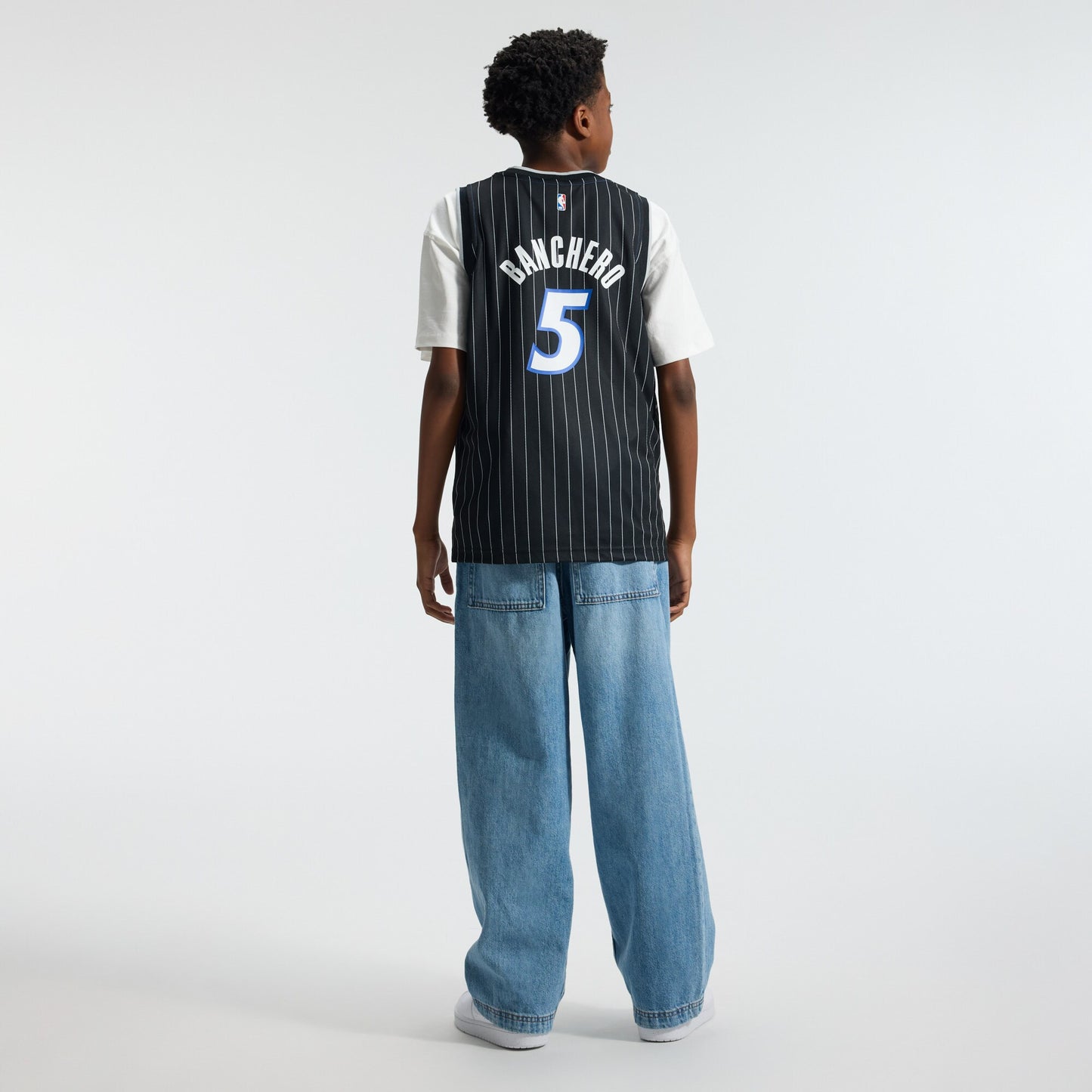 Youth Orlando Magic Paolo Banchero Fanatics Black Fast Break Jersey - Statement Edition