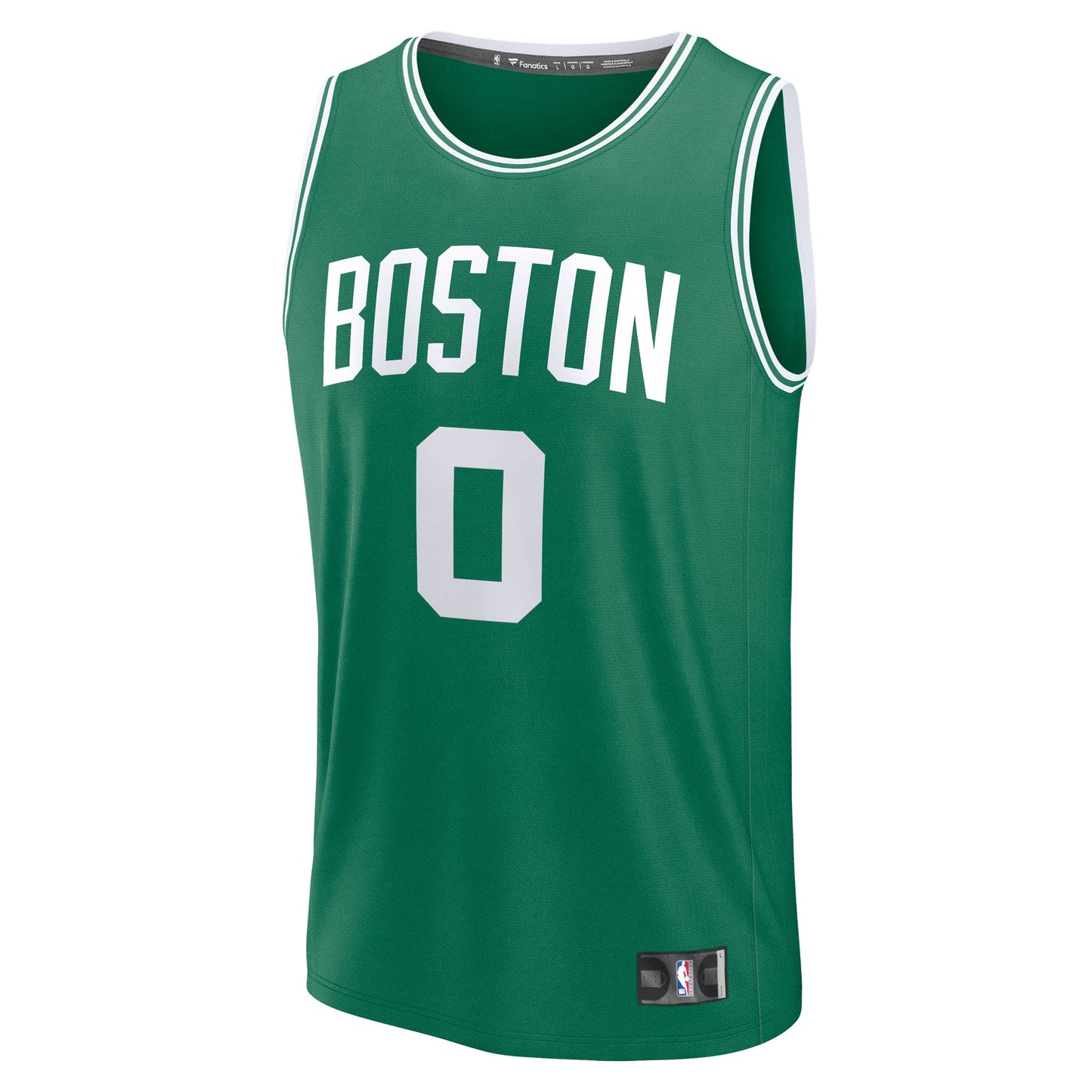Youth Boston Celtics Jayson Tatum Fanatics Kelly Green Fast Break Replica Player Jersey - Icon Edition