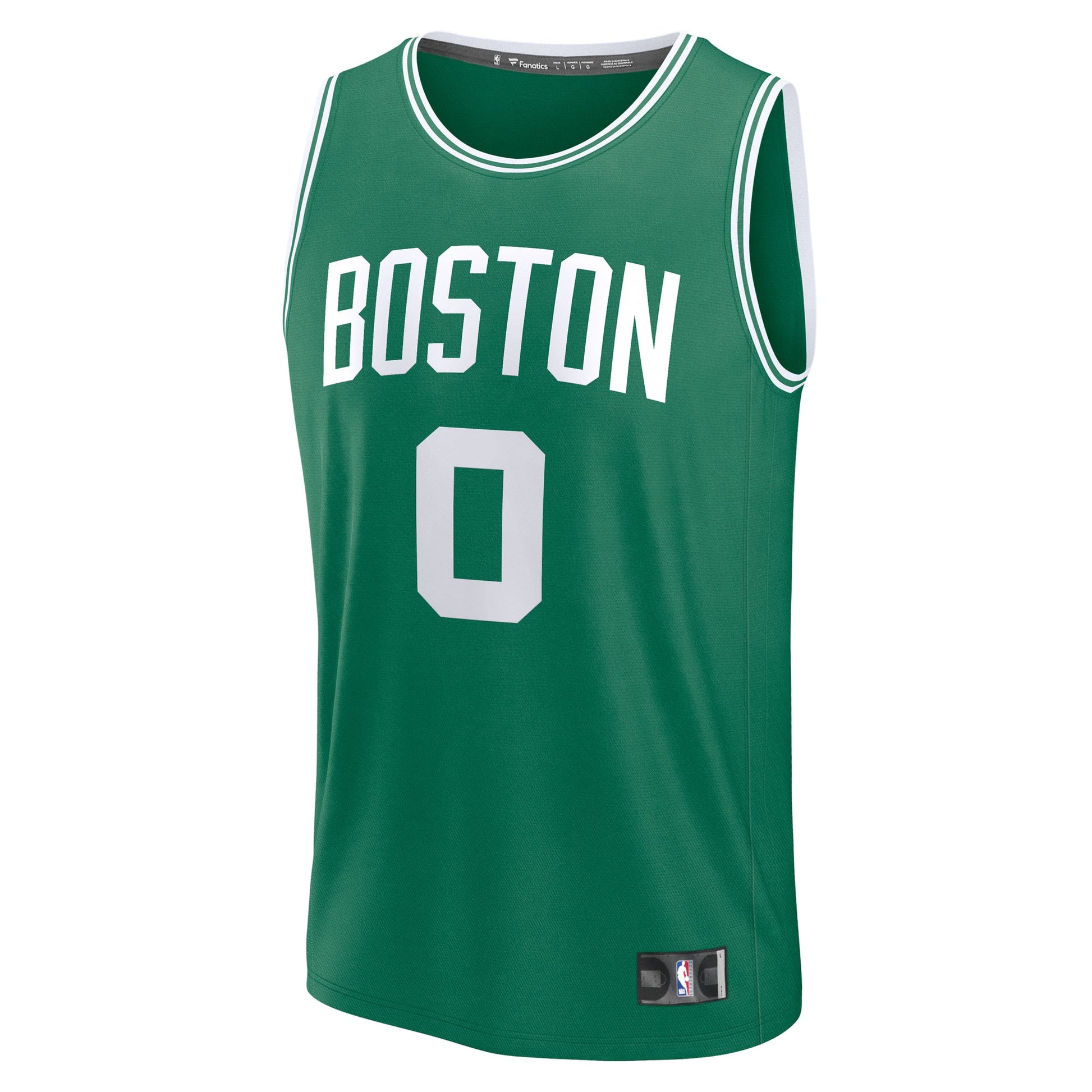 Youth Boston Celtics Jayson Tatum Fanatics Kelly Green Fast Break Replica Player Jersey - Icon Edition