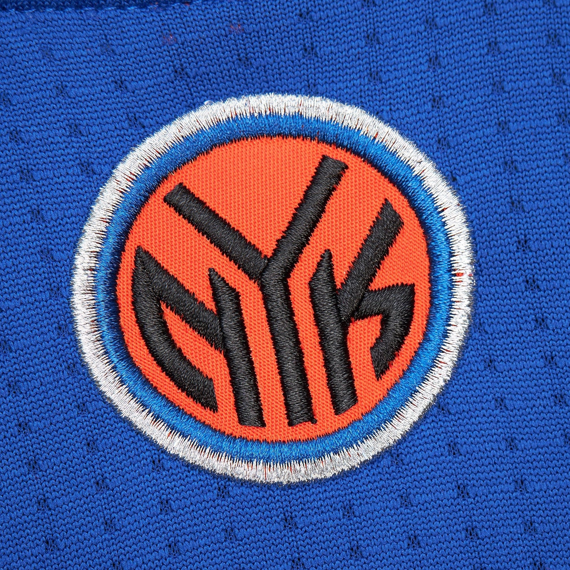 Men's New York Knicks Carmelo Anthony Mitchell & Ness Blue 2010/11 Hardwood Classics Authentic Jersey