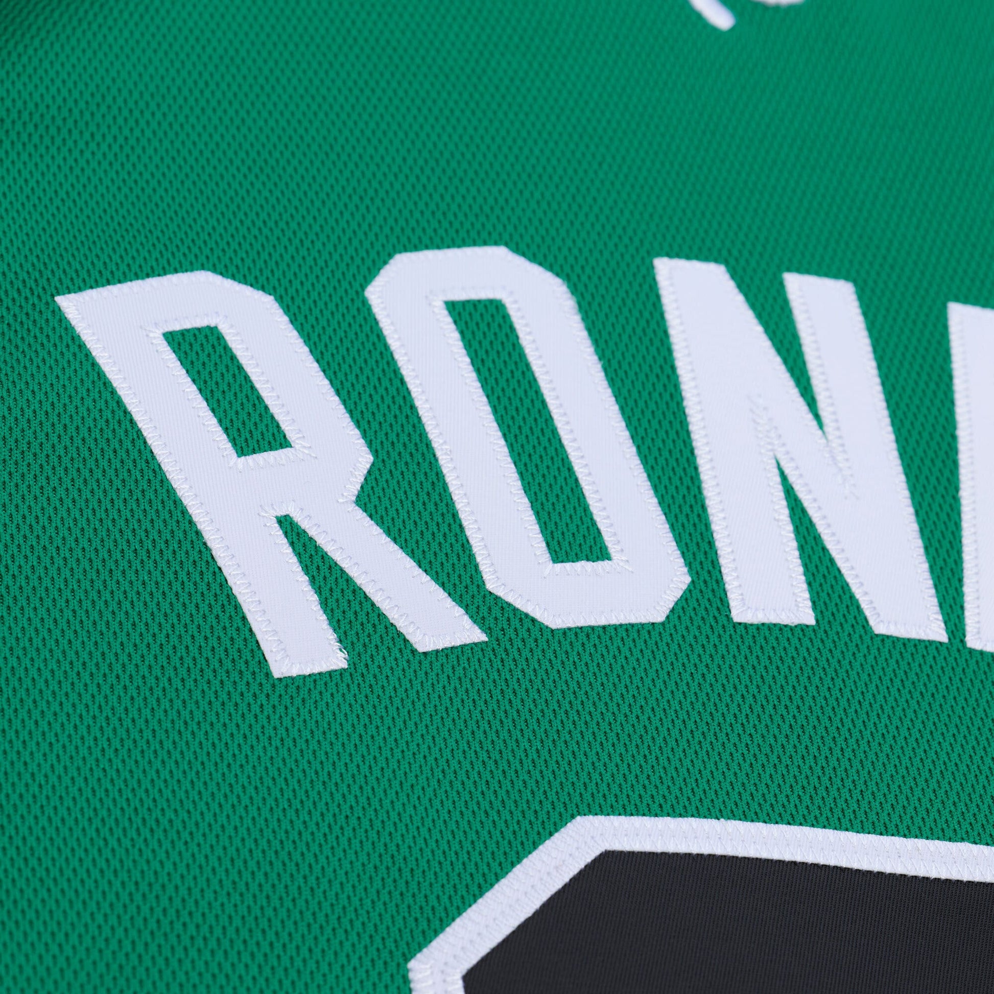 Men's Boston Celtics Rajon Rondo Mitchell & Ness Kelly Green 2007-08 Hardwood Classics Authentic Jersey