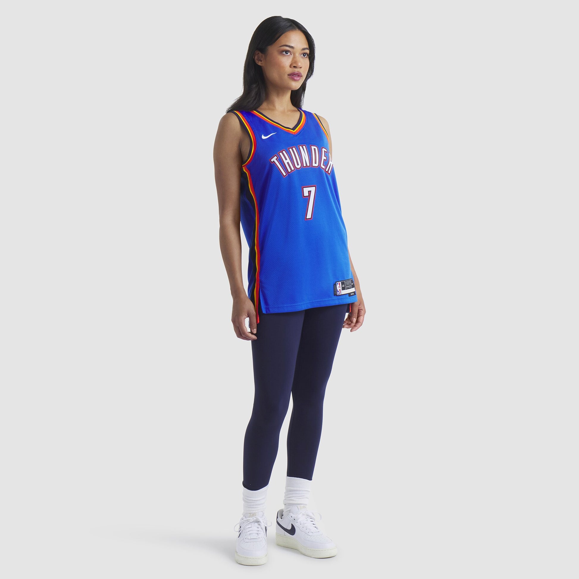 Unisex Oklahoma City Thunder Chet Holmgren Nike Blue 2022 NBA Draft First Round Pick Player Swingman Jersey - Icon Edition