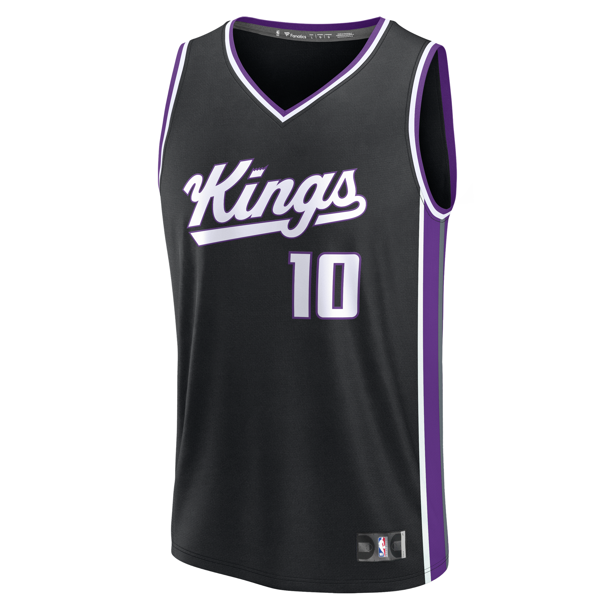 Men's Sacramento Kings DeMar DeRozan Fanatics Black Fast Break Replica Player Jersey - Icon Edition