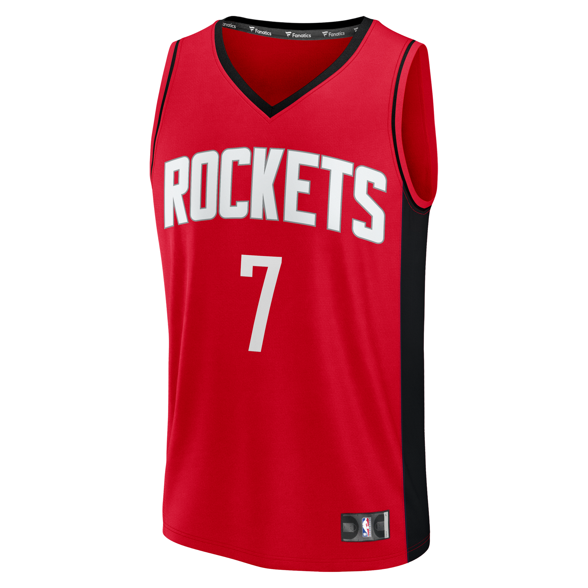 Youth Houston Rockets Kevin Durant Fanatics Red Fast Break Jersey - Icon Edition