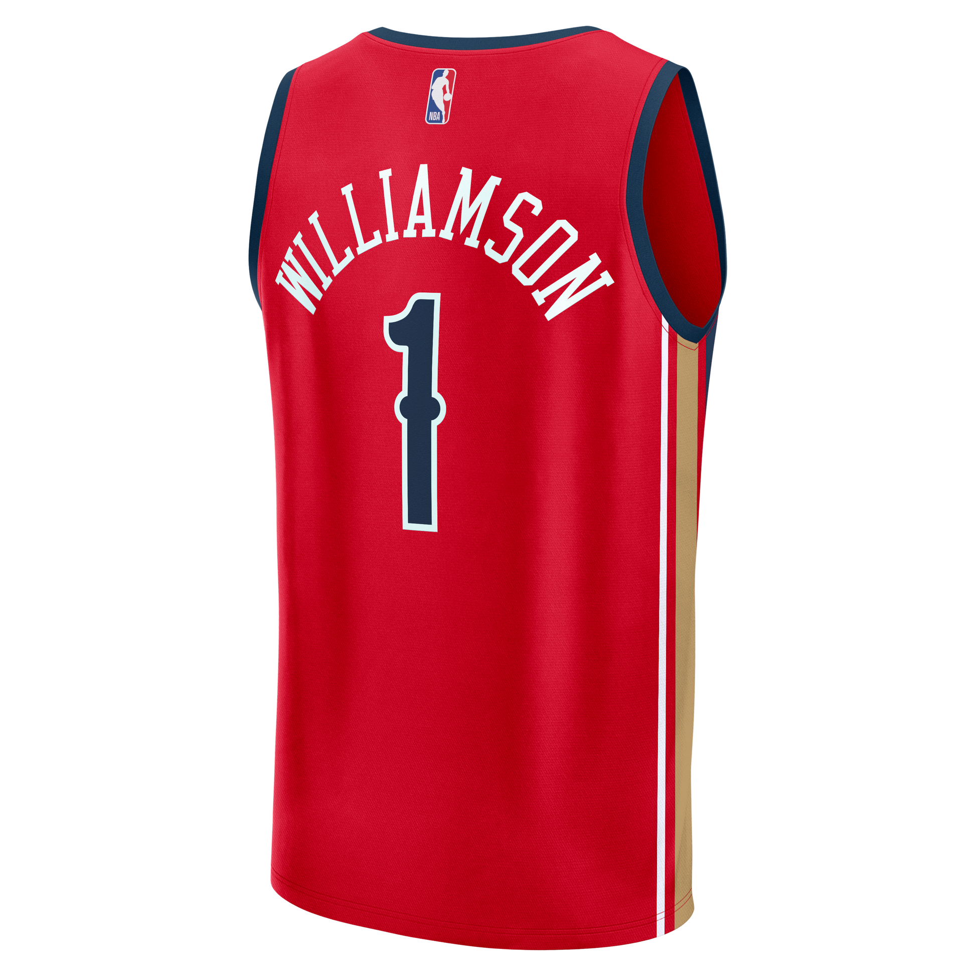 Youth New Orleans Pelicans Zion Williamson Fanatics Red Fast Break Player Jersey - Statement Edition