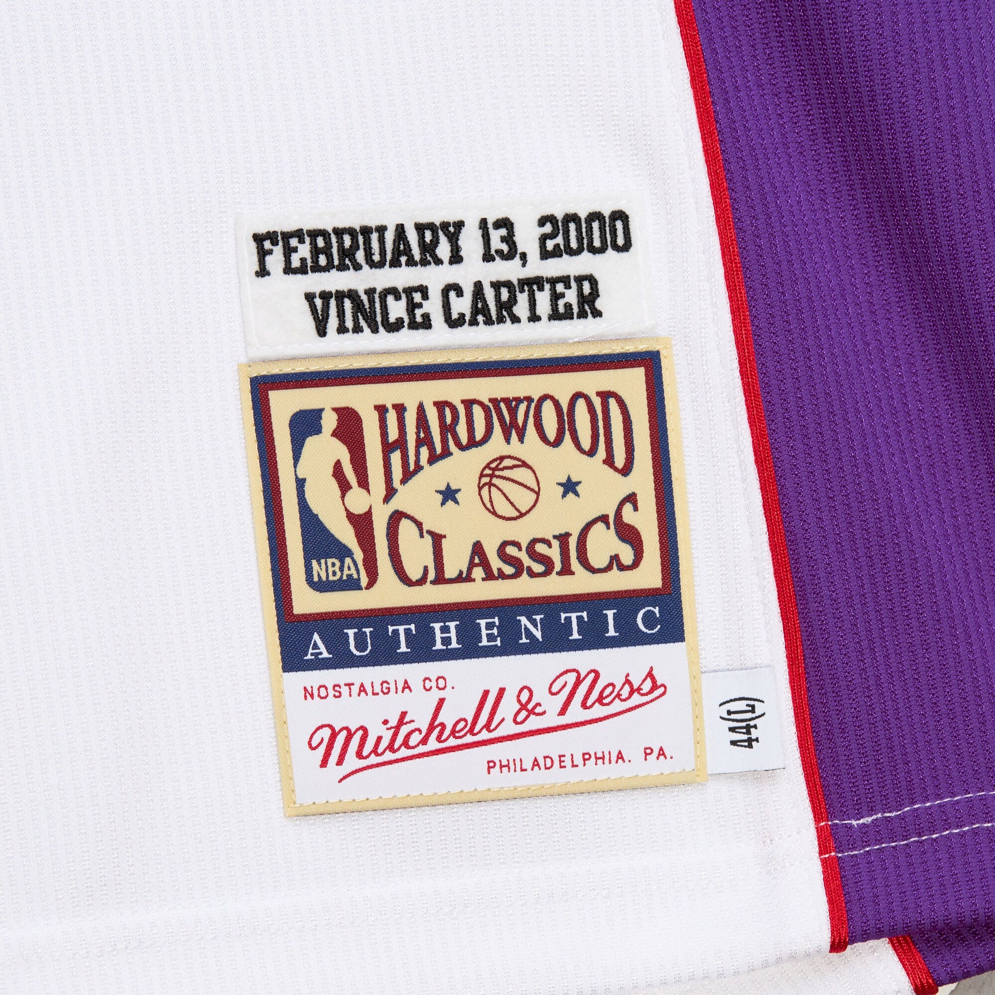 Men's Toronto Raptors Vince Carter Mitchell & Ness White 2000 NBA All-Star Game Authentic Jersey