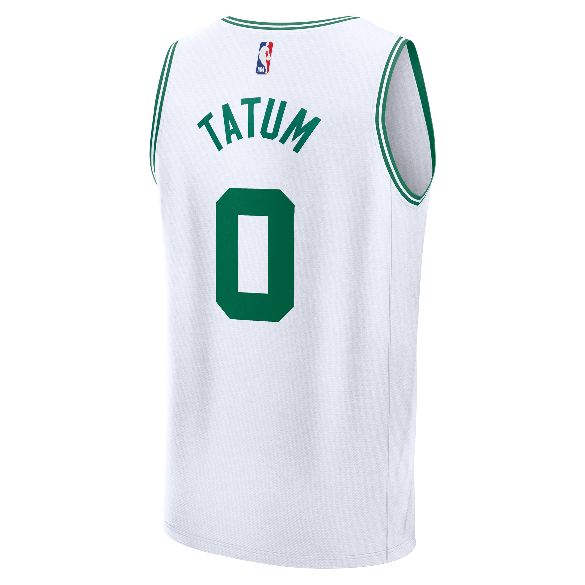 Men's Boston Celtics Jayson Tatum Fanatics White Fast Break Replica Player Jersey - Association Edition