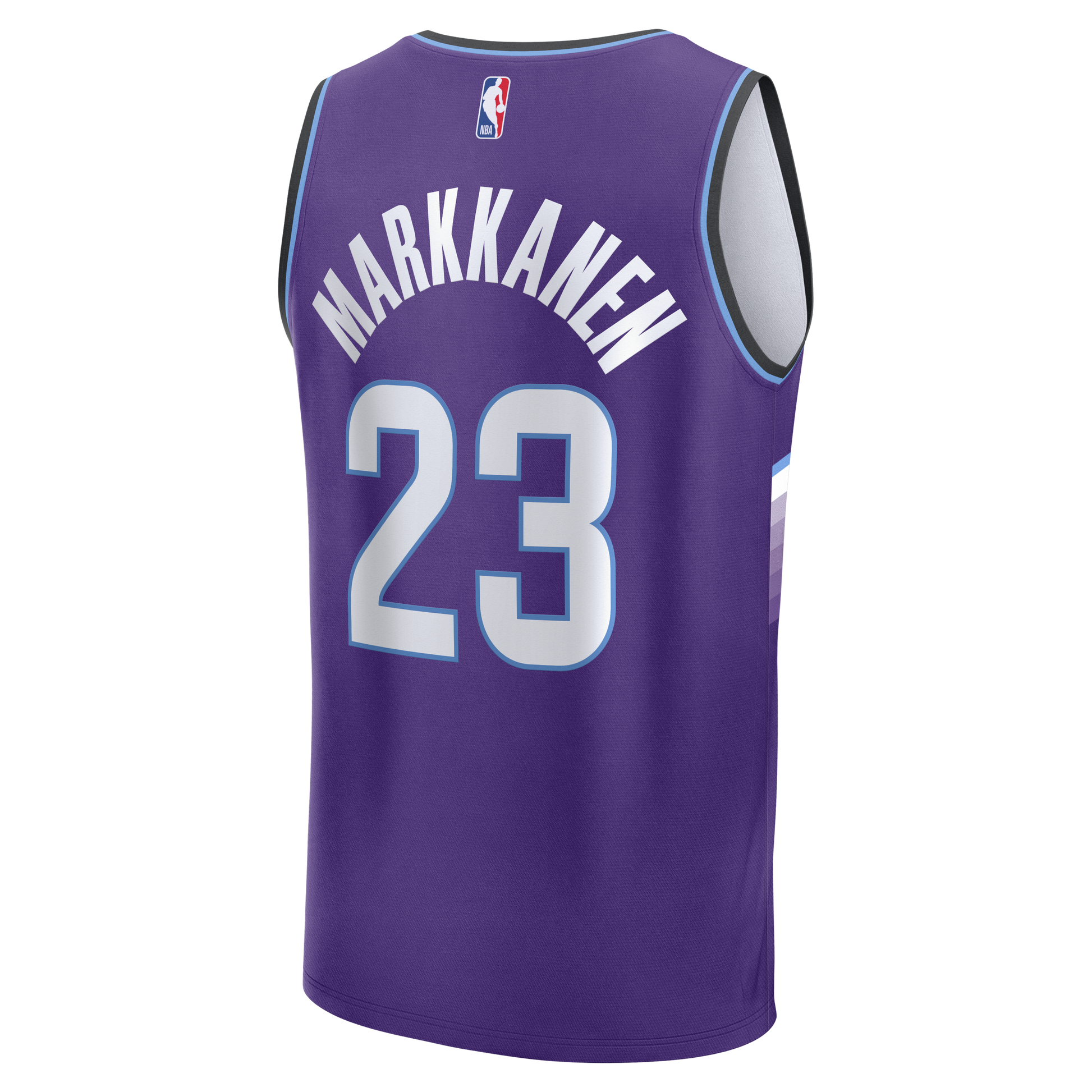 Youth Utah Jazz Lauri Markkanen Fanatics Purple Fast Break Replica Jersey - Icon Edition