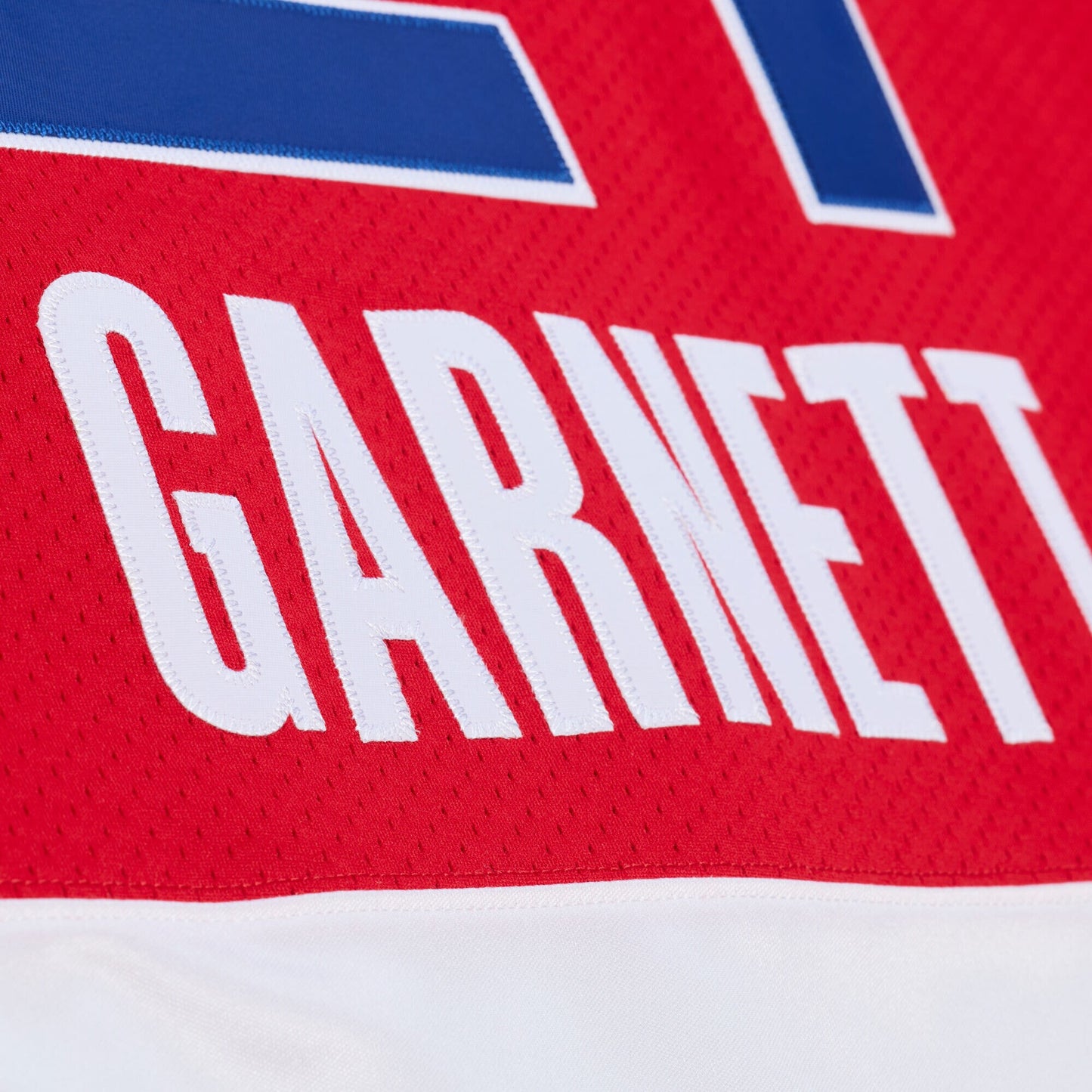 Men's 2006 NBA All-Star Game Kevin Garnett Mitchell & Ness Red/White Authentic Jersey