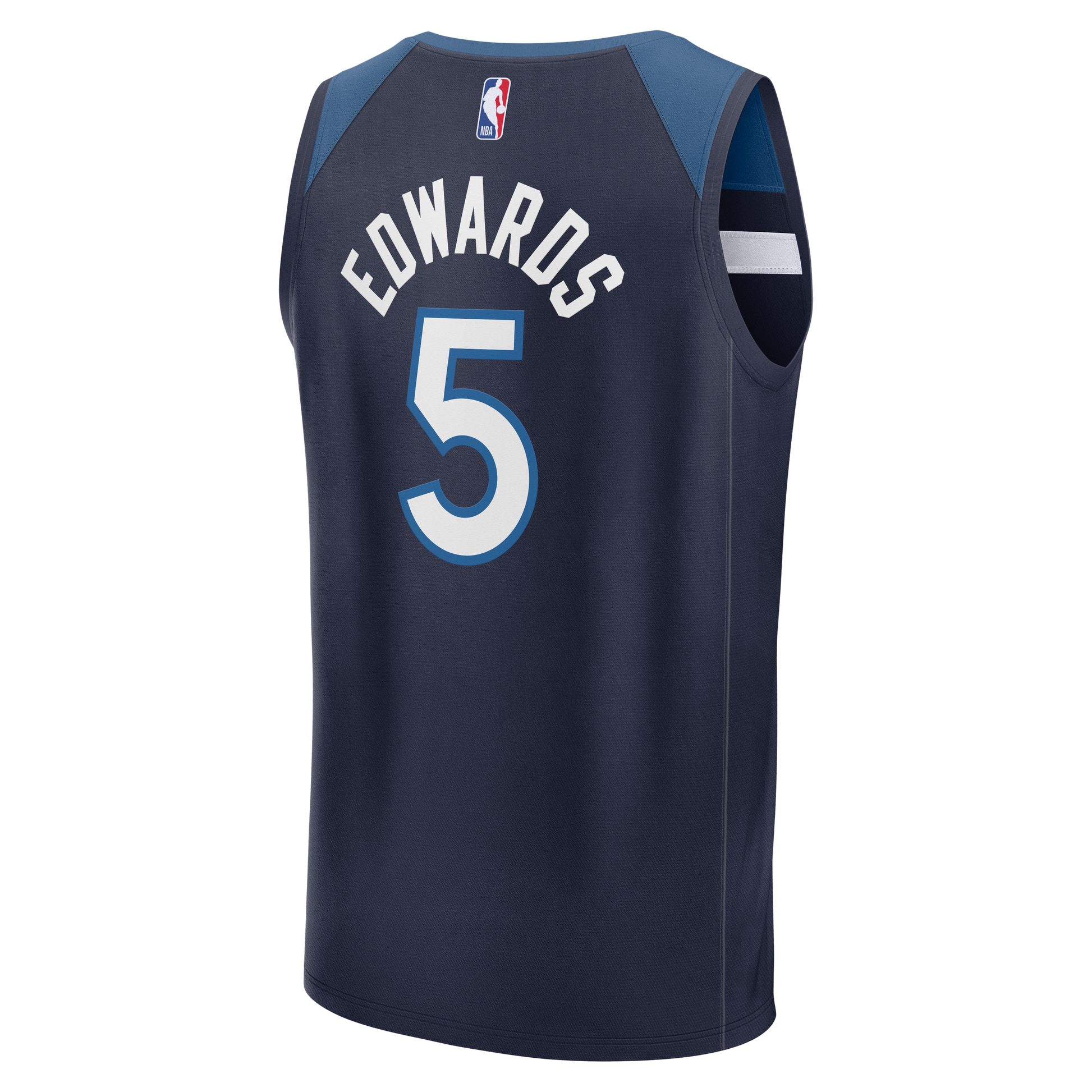 Youth Minnesota Timberwolves Anthony Edwards Fanatics Navy Fast Break Replica Player Jersey - Icon Edition