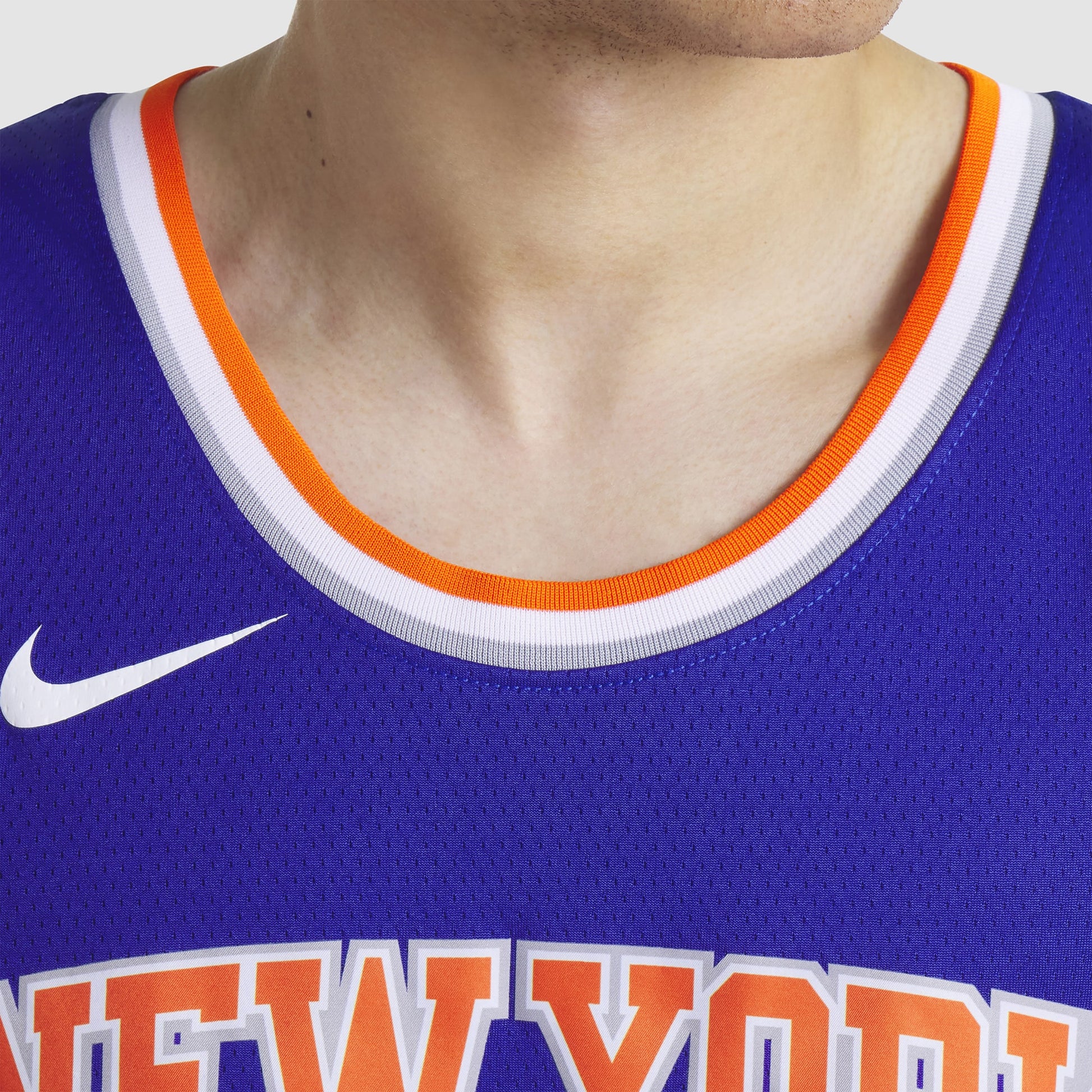 Unisex New York Knicks Jalen Brunson Nike Blue Swingman Jersey - Icon Edition