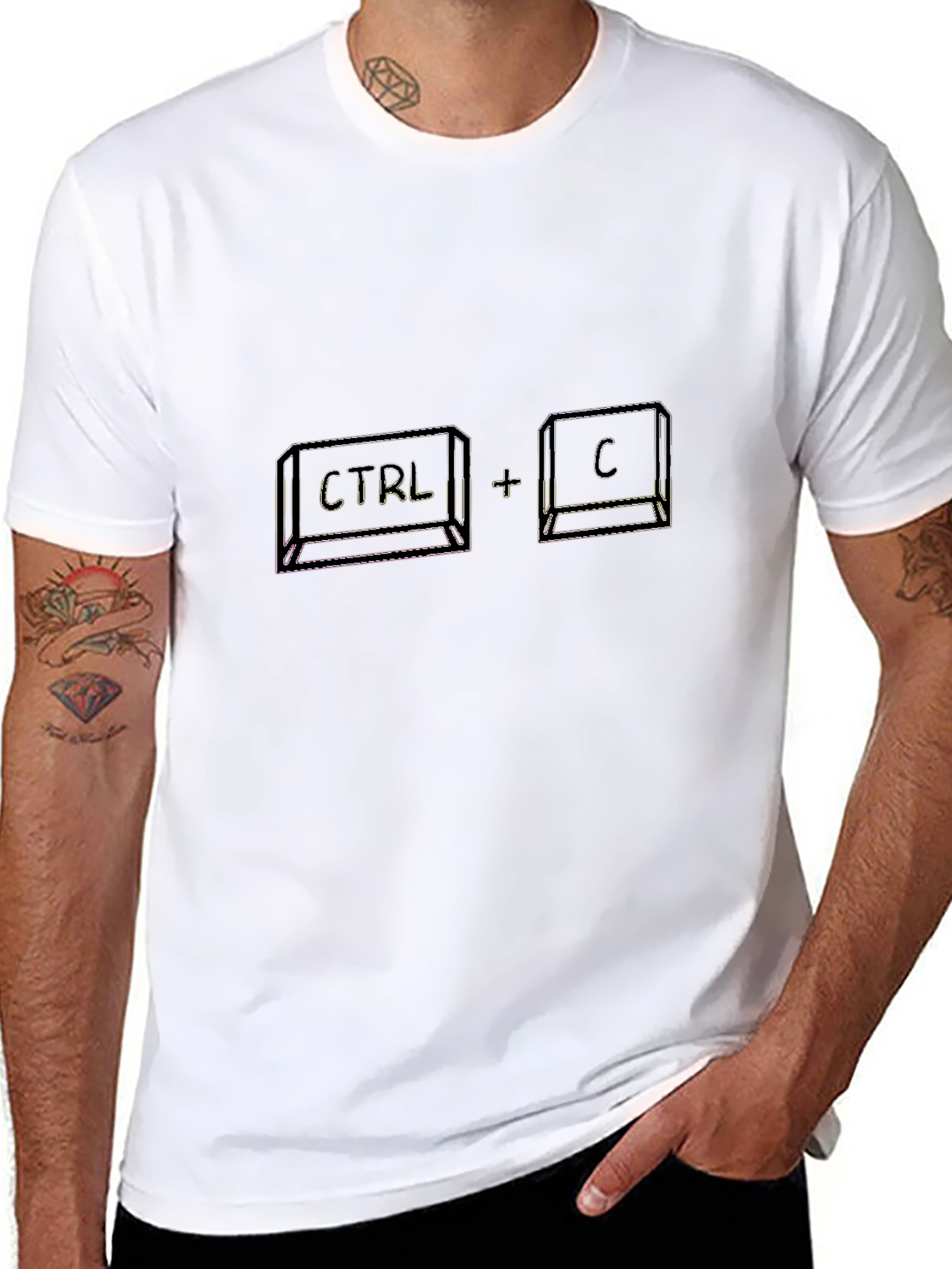 Copy-Paste CTRL+C Graphic T-Shirt