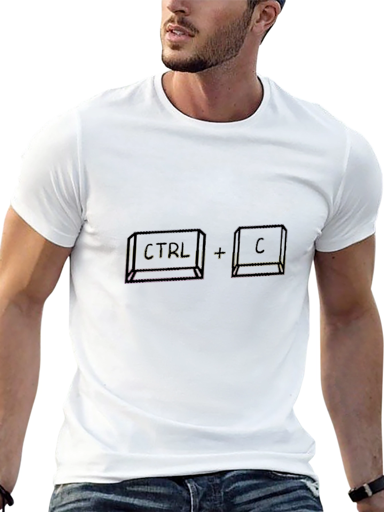Copy-Paste CTRL+C Graphic T-Shirt