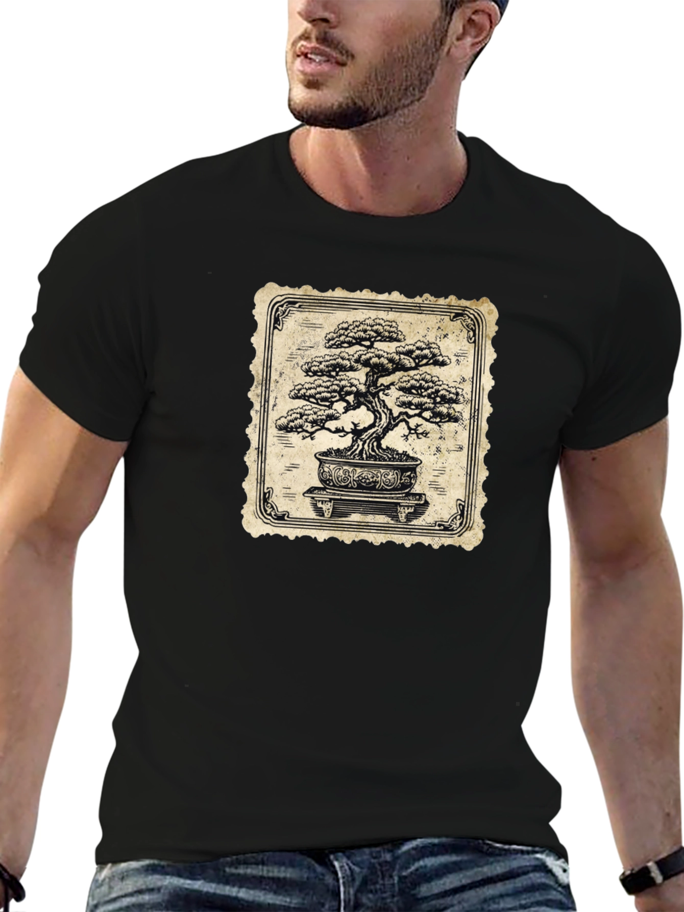 Bonsai Tree Graphic Tee - Stylish Unisex Design