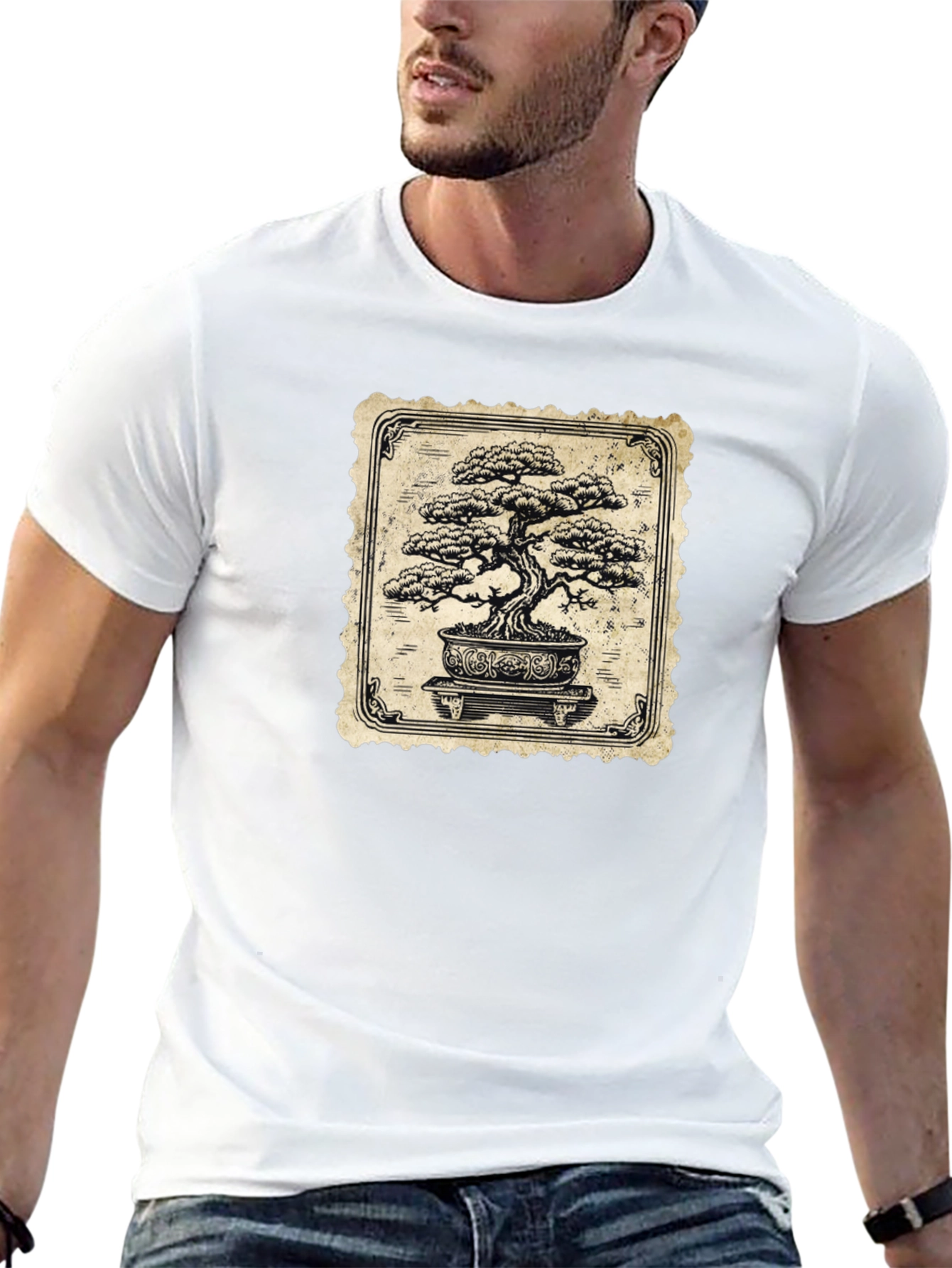 Bonsai Tree Graphic Tee - Stylish Unisex Design