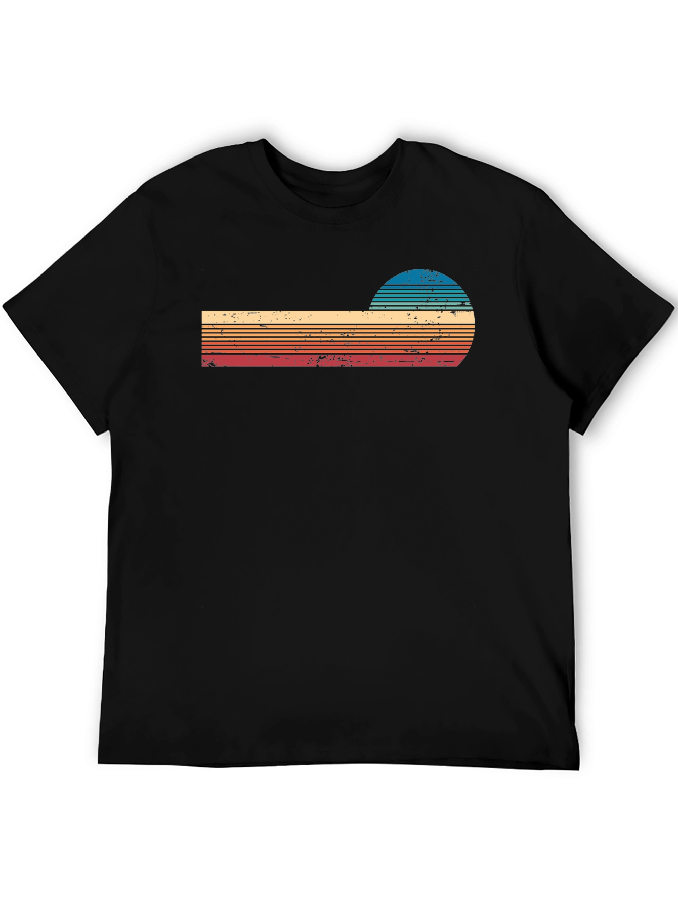 Retro Sunset Graphic T-Shirt