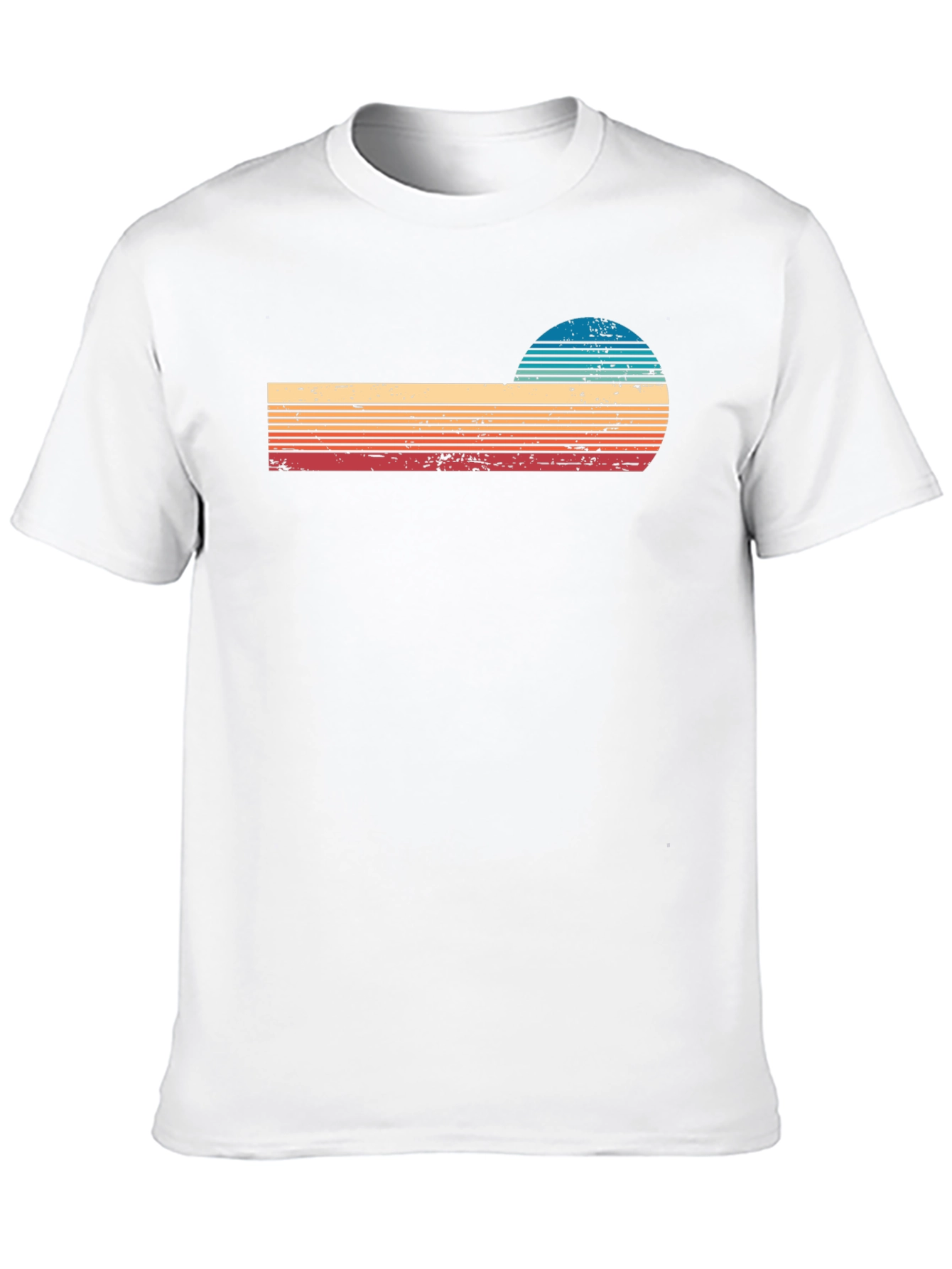 Retro Sunset Graphic T-Shirt
