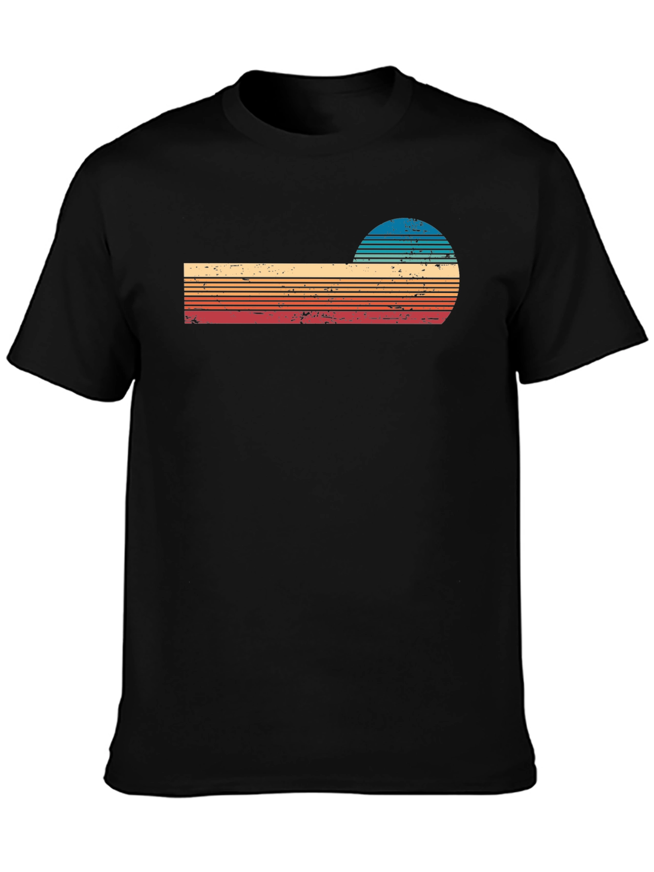 Retro Sunset Graphic T-Shirt